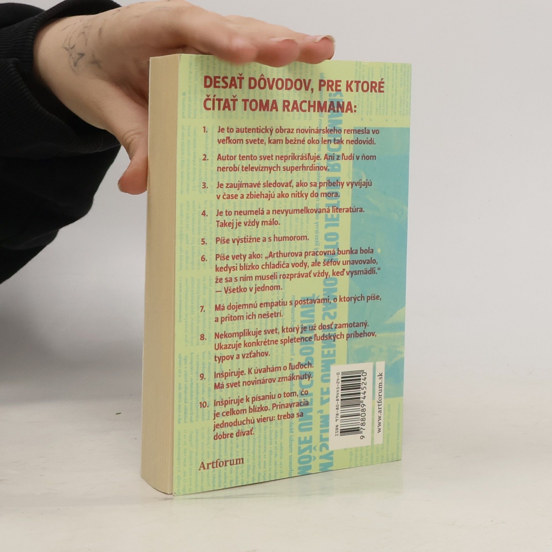 Tom Rachman Nedokonalci
