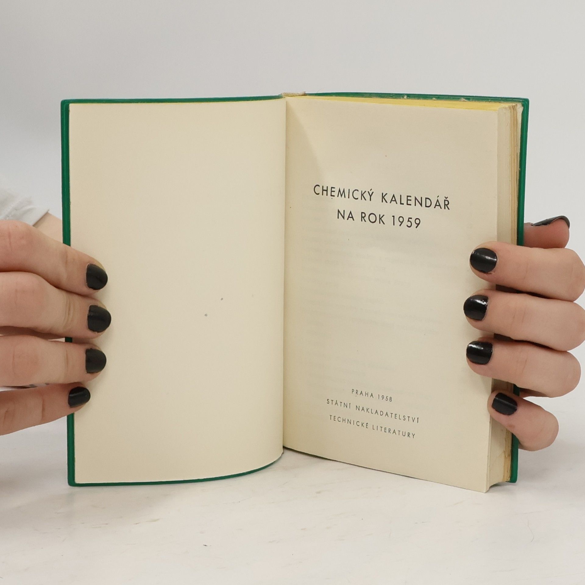 Autorenkollektiv Chemický kalendář 1959