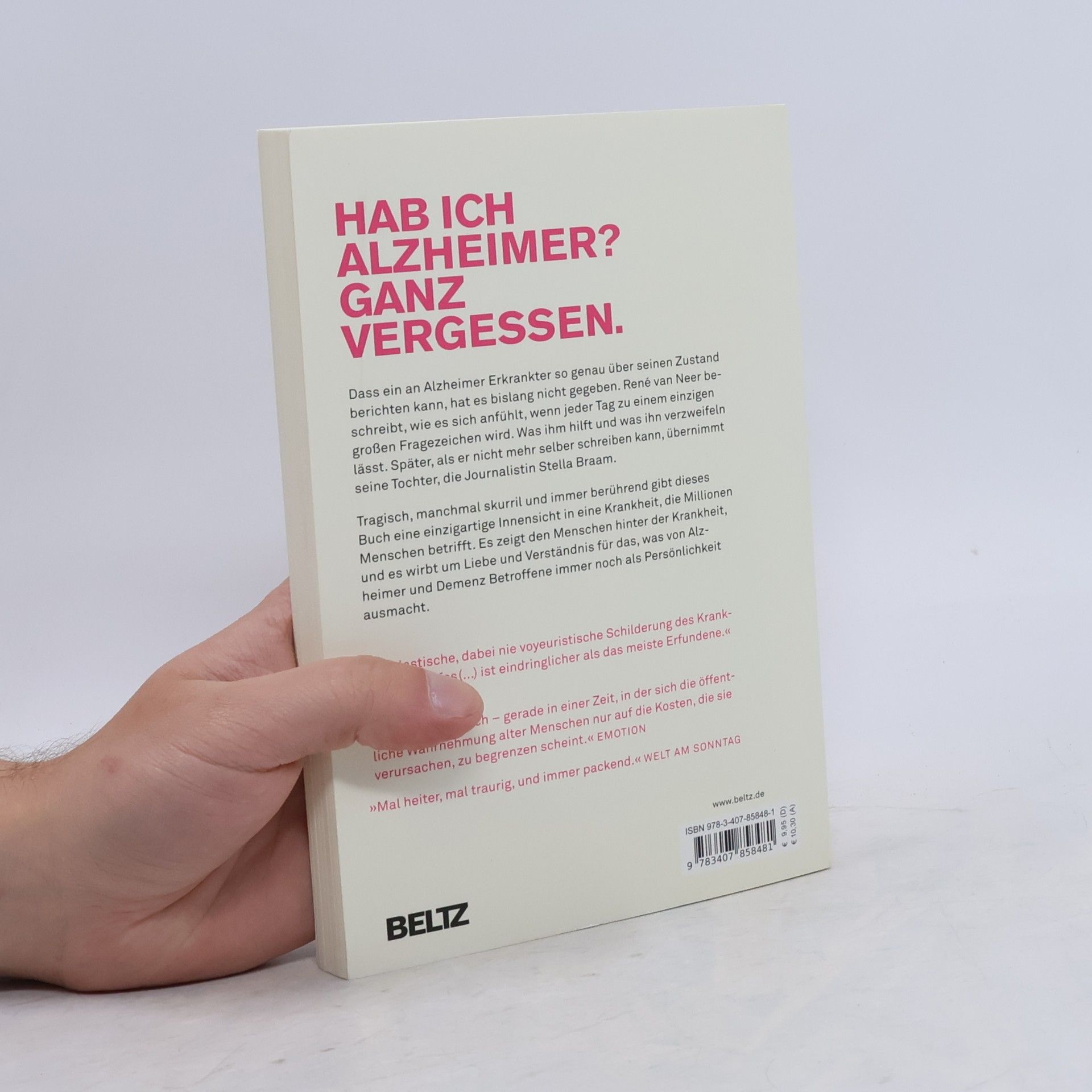 René van Neer Ich habe Alzheimer
