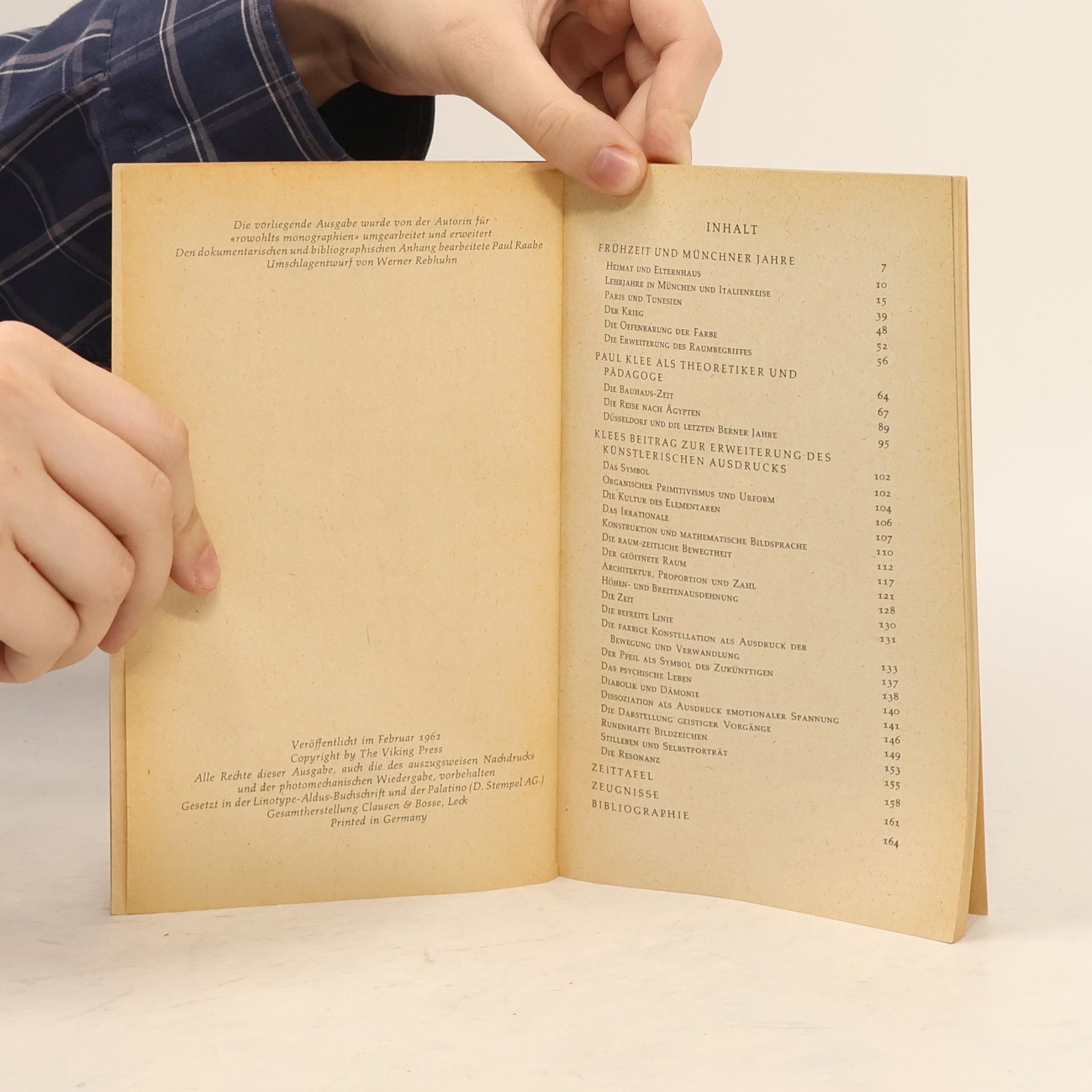 Autorenkollektiv Paul Klee. In Selbstzeugnissen und Bilddokumenten