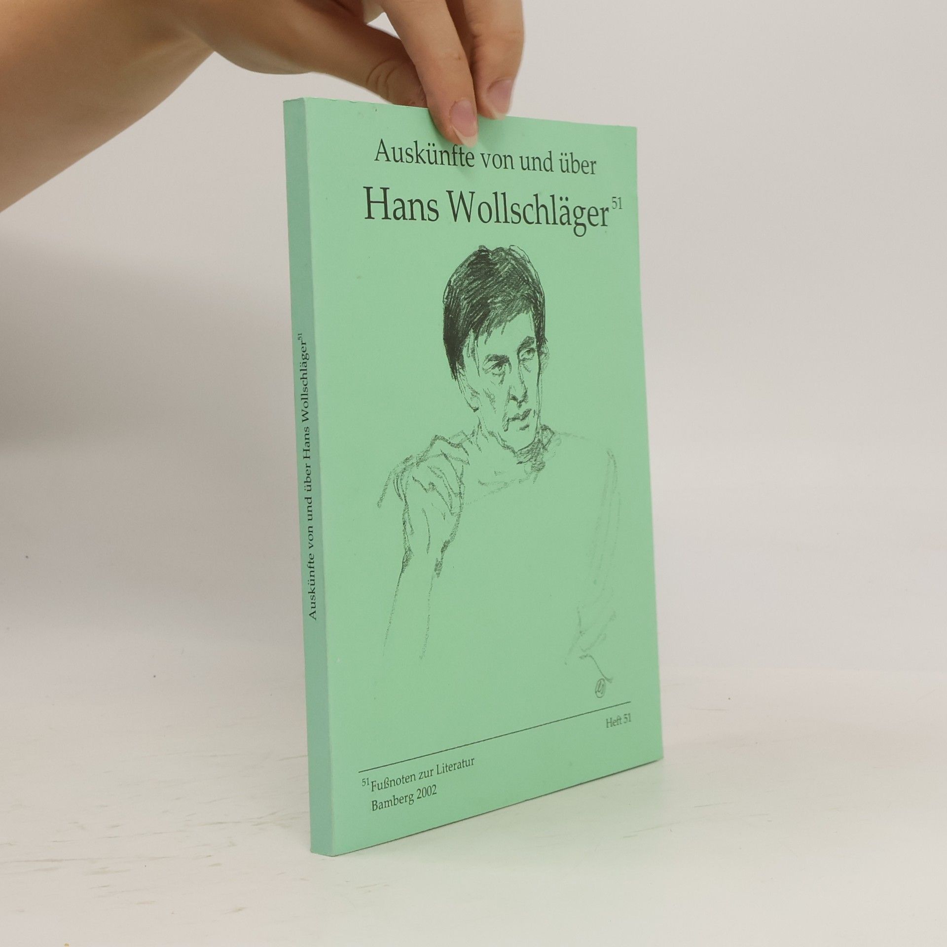 Markus Jüngling Fußnoten zur Literatur - 51: Auskünfte von und über Hans Wollschläger