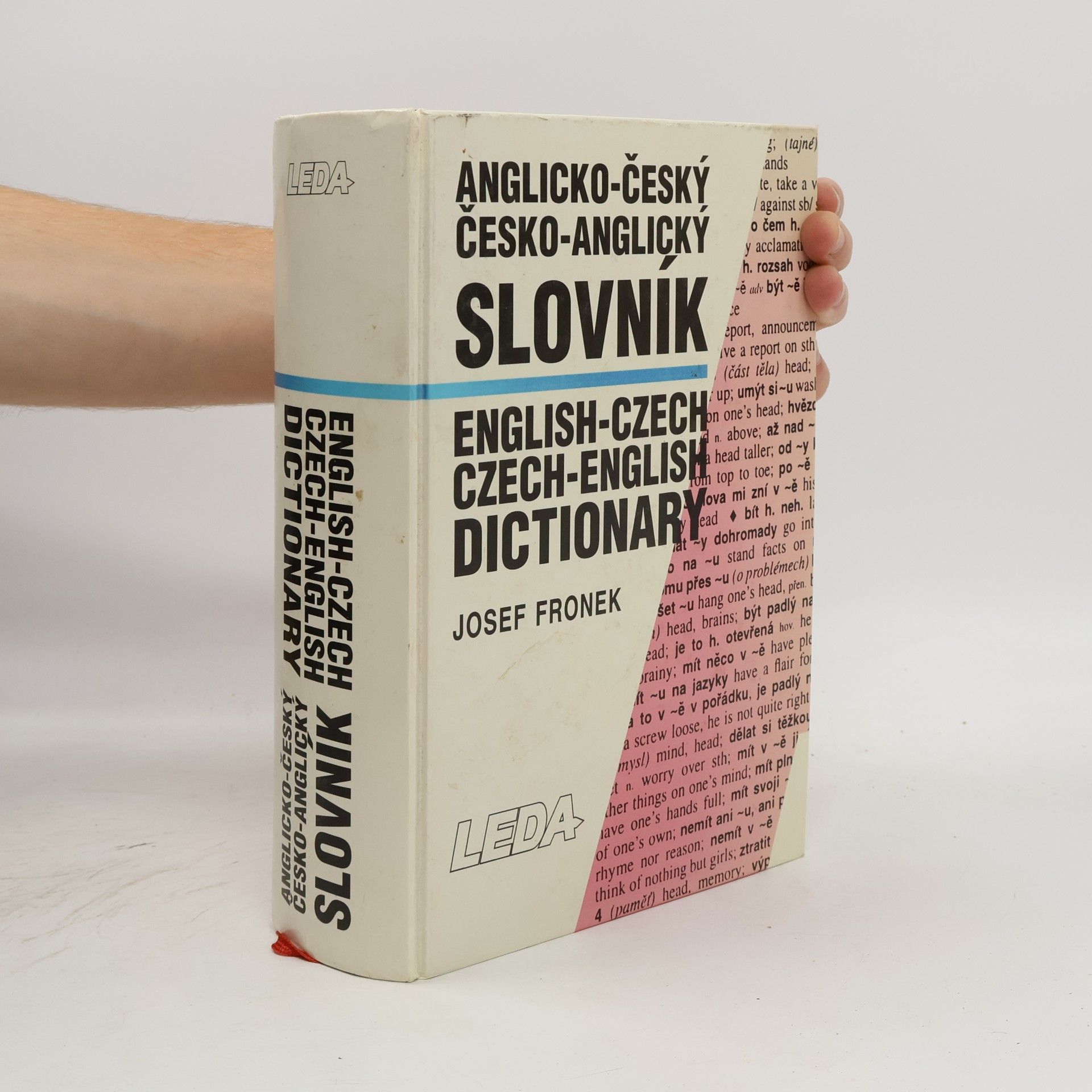 Josef Fronek Anglicko-český, česko-anglický slovník = English-czech, czech-english dictionary