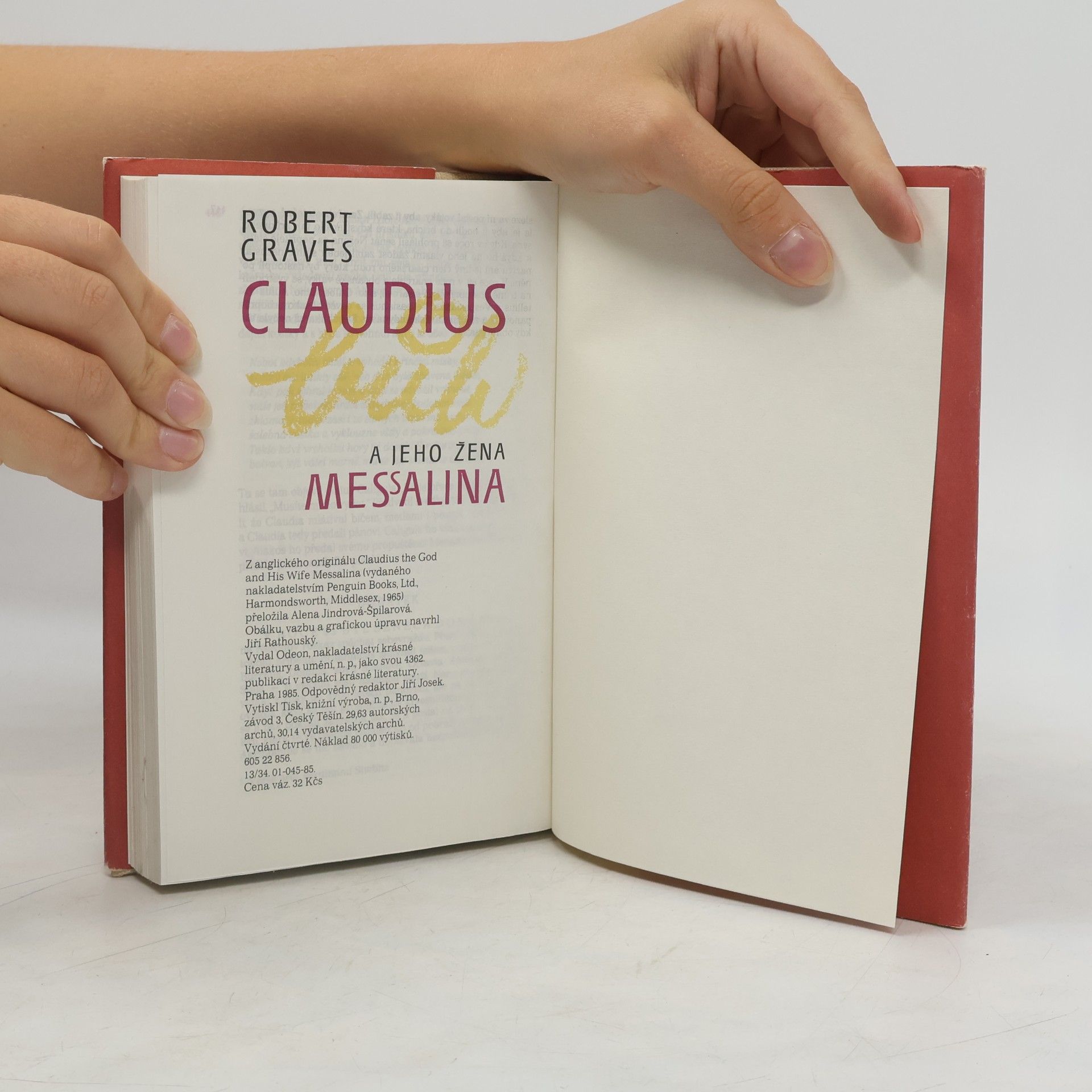 Robert Graves Claudius bůh a jeho žena Messalina