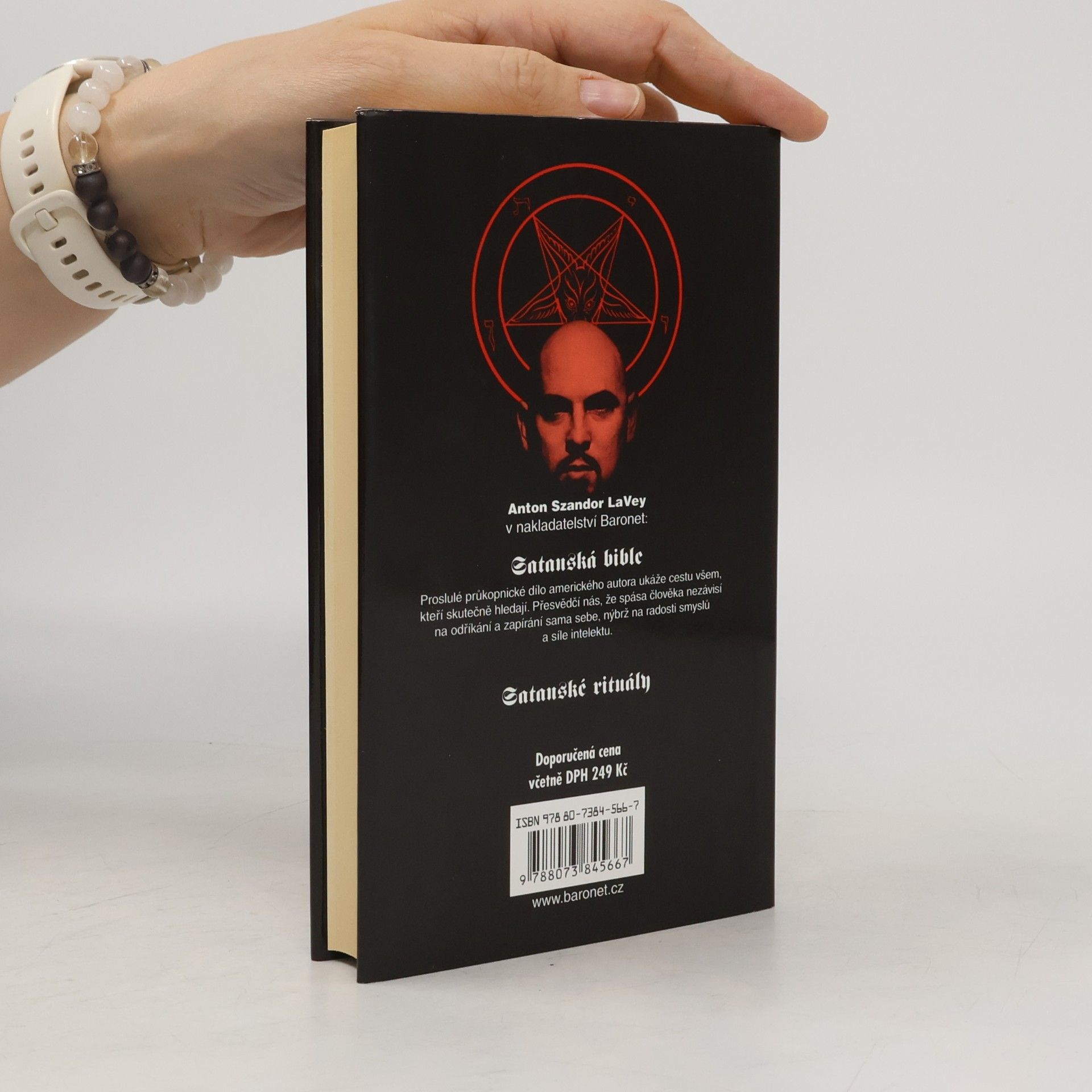 Anton Szandor La Vey Satanská bible