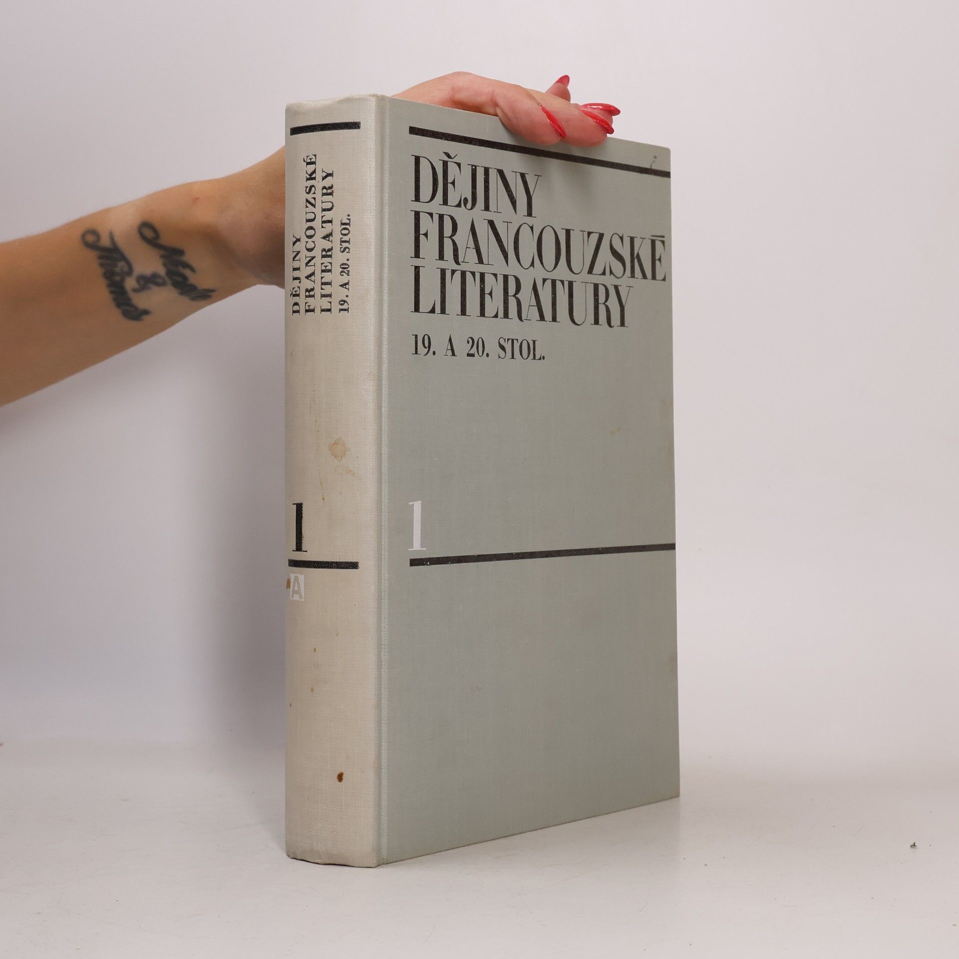Dějiny francouzské literatury 19. a 20. stol. 1