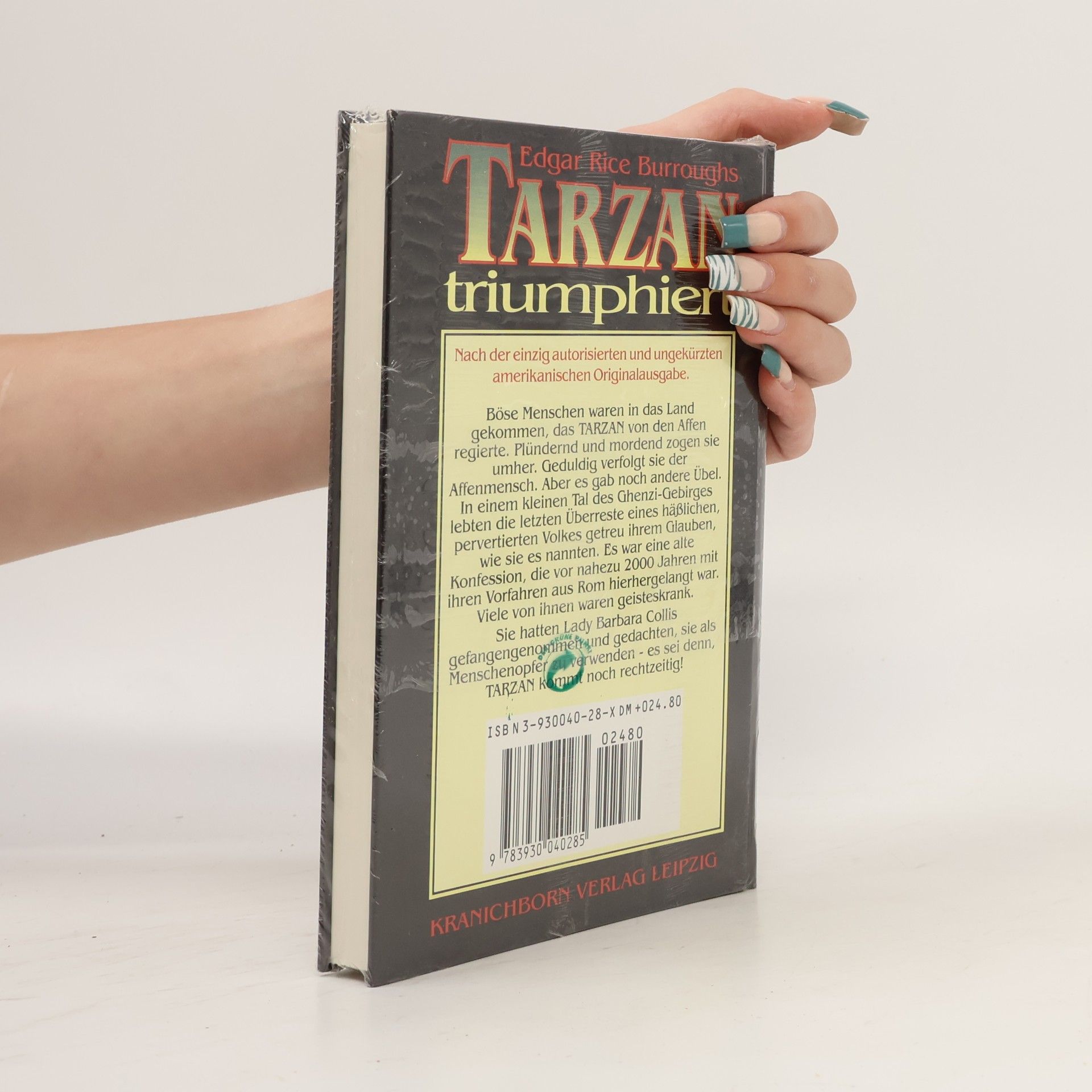 Edgar Rice Burroughs Tarzan triumphiert