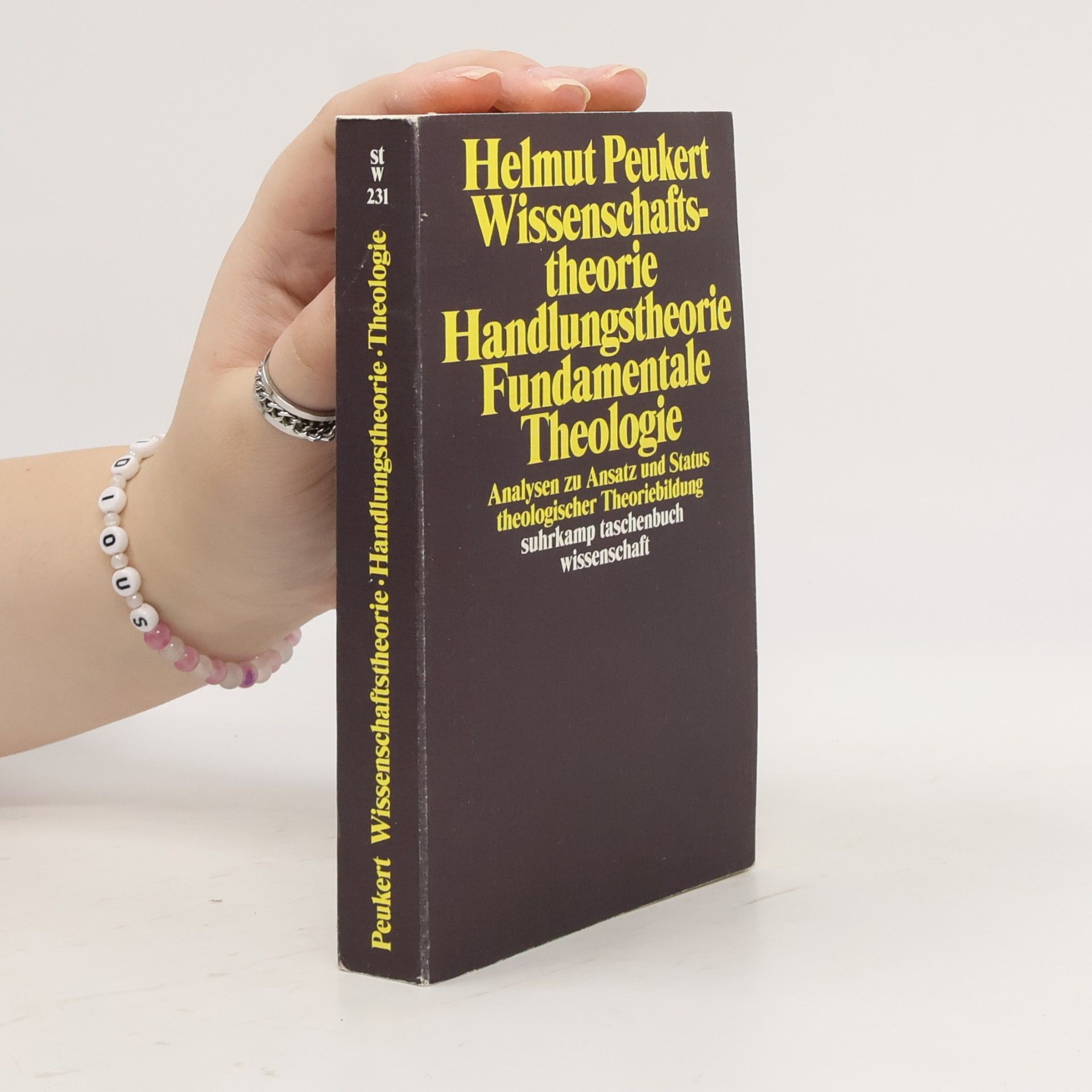 Helmut Peukert Suhrkamp Taschenbuch Wissenschaft - st W 231: Wissenschaftstheorie / Handlungstheorie / Fundamentale Theologie