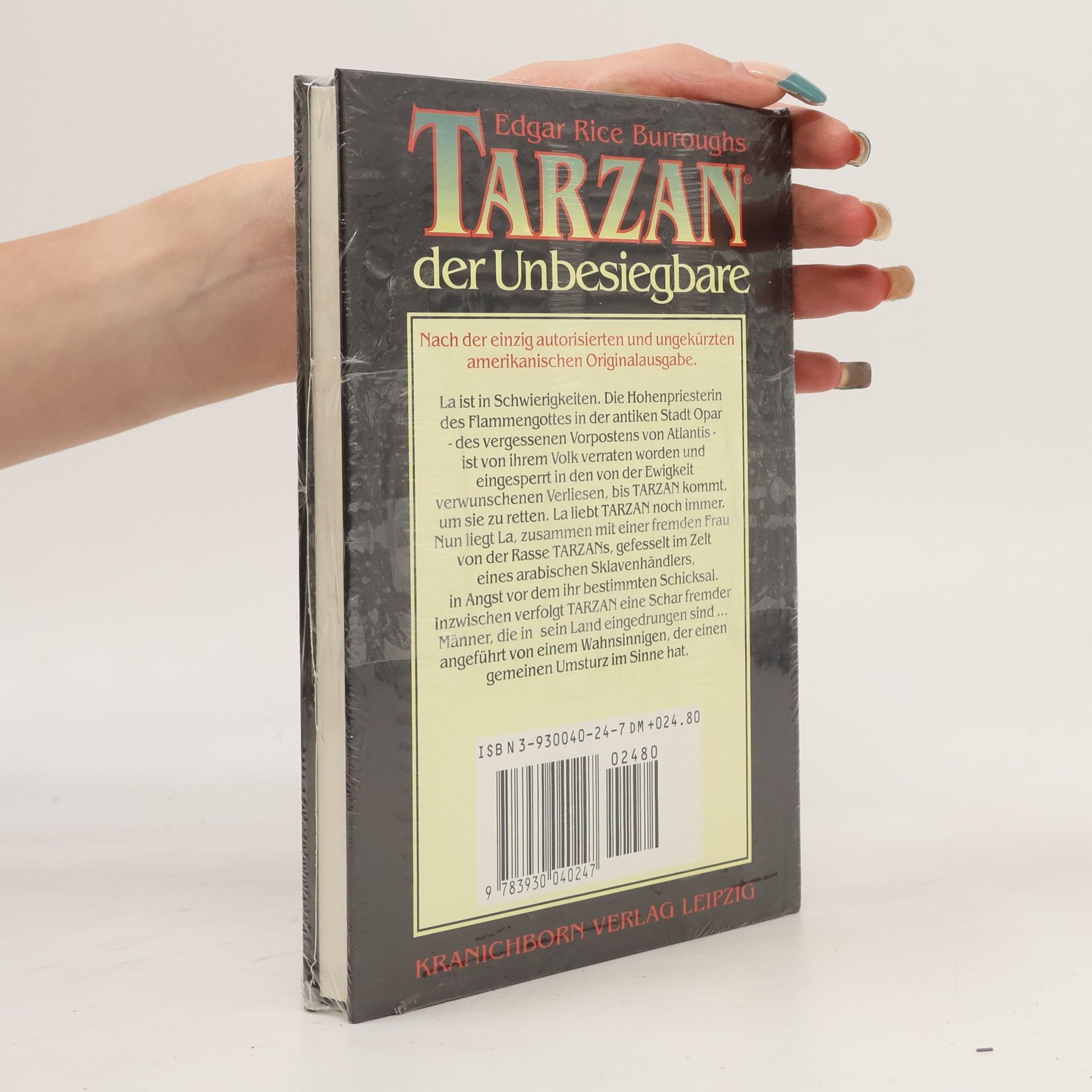 Edgar Rice Burroughs Tarzan der Unbesiegbare