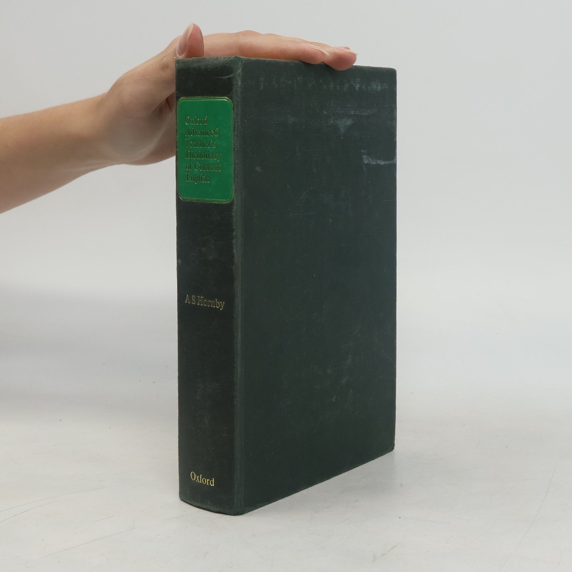 Albert Sydney Hornby Oxford Advanced Learner's Dictionary of Current English