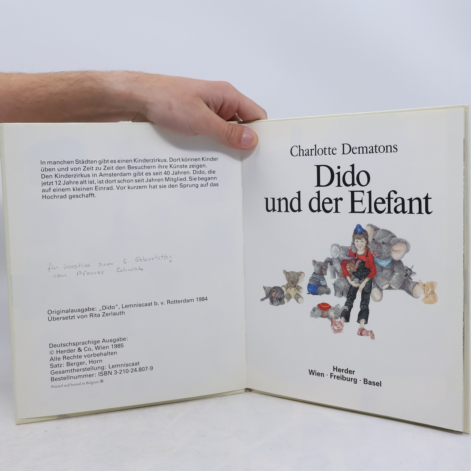 Charlotte Dematons Dido und der Elefant