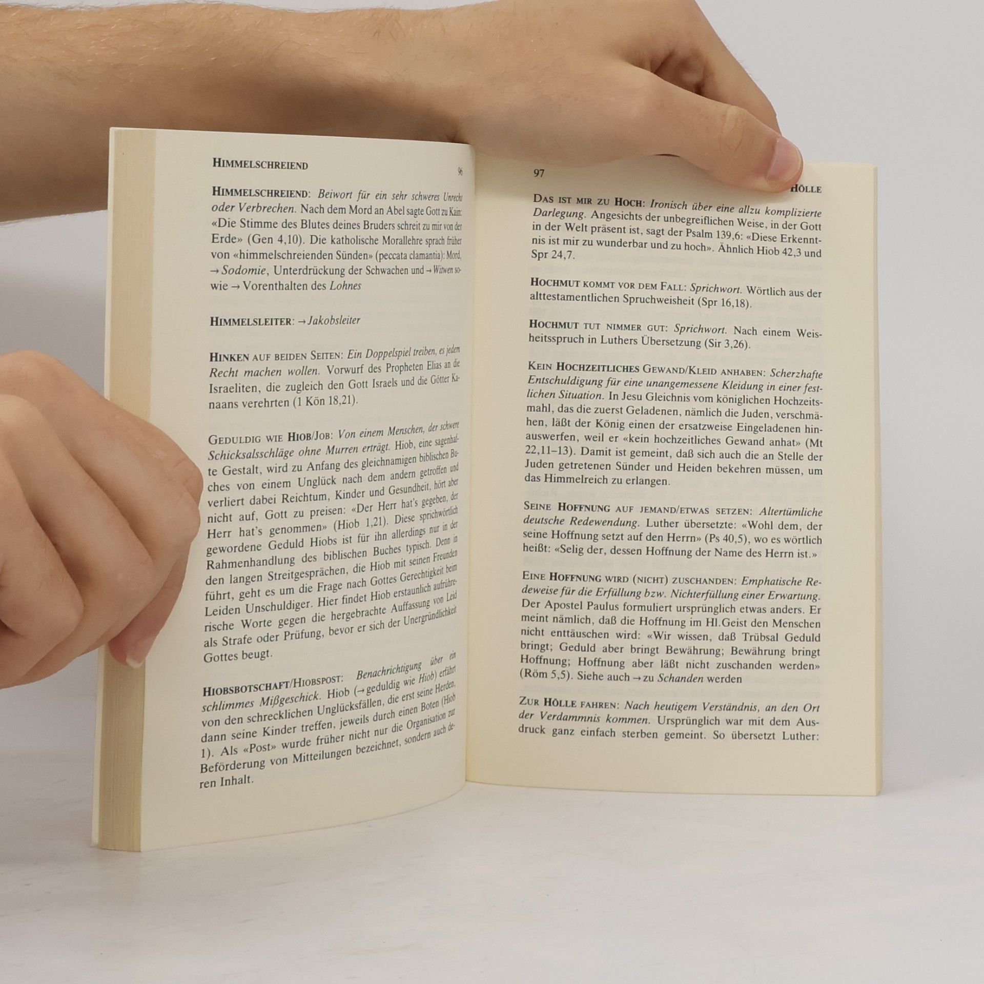 Heinrich Krauss Kleines Lexikon der Bibelworte