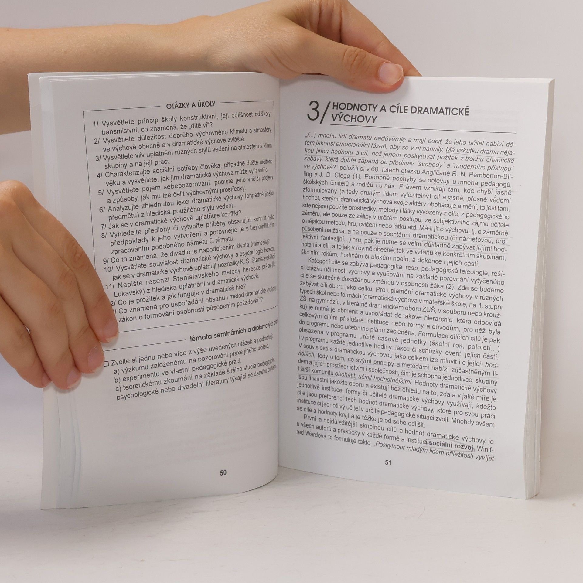 Eva Machková Úvod do studia dramatické výchovy
