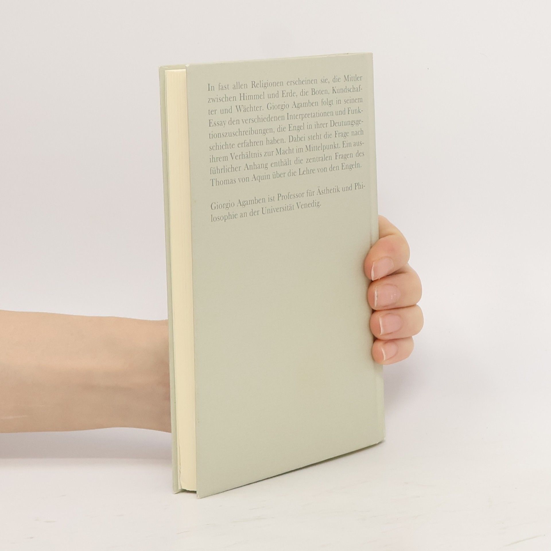 Giorgio Agamben Die Beamten des Himmels