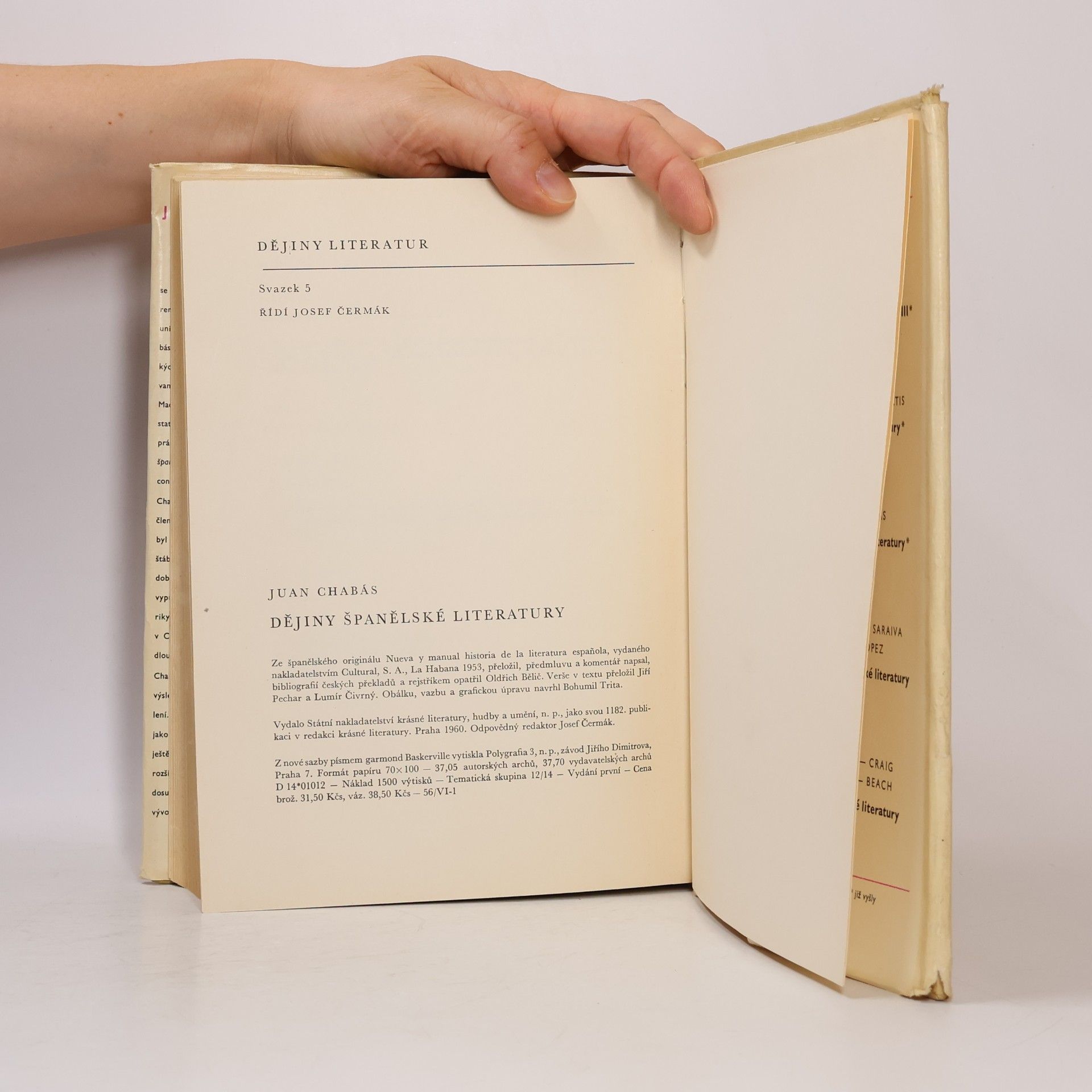 Juan Chabás Dějiny španělské literatury