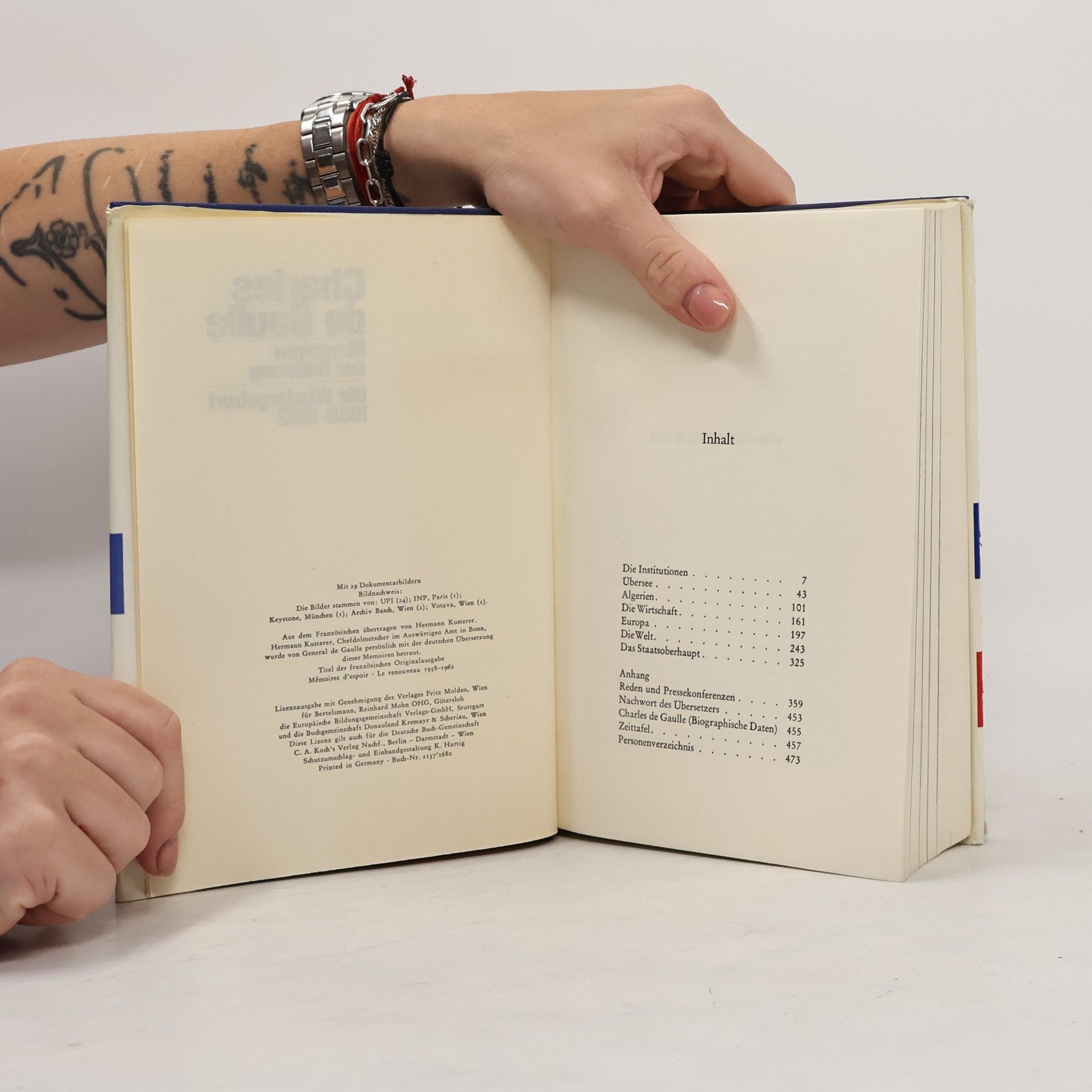 Charles de Gaulle Memoiren der Hoffnung
