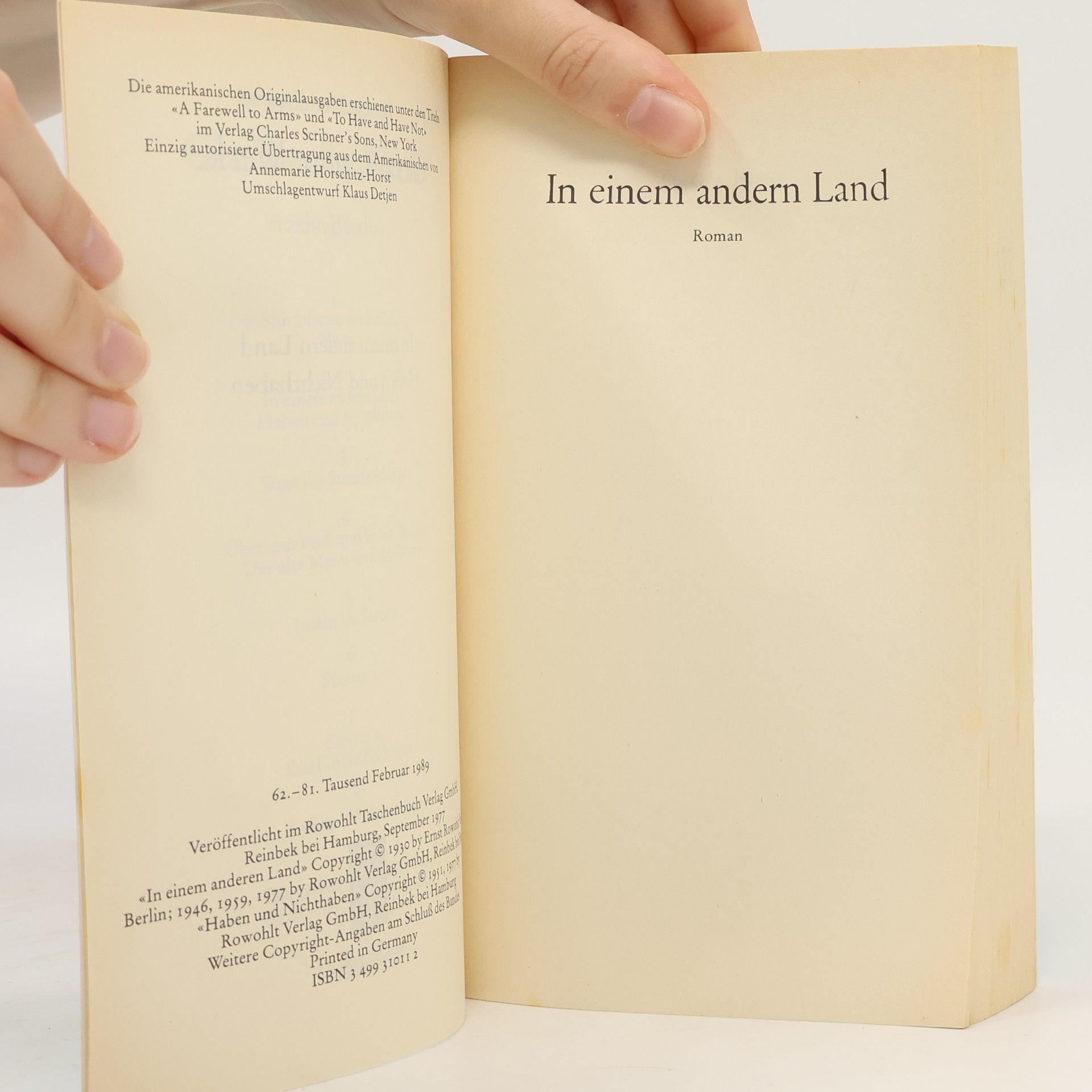 Ernest Hemingway Gesammelte Werke 2