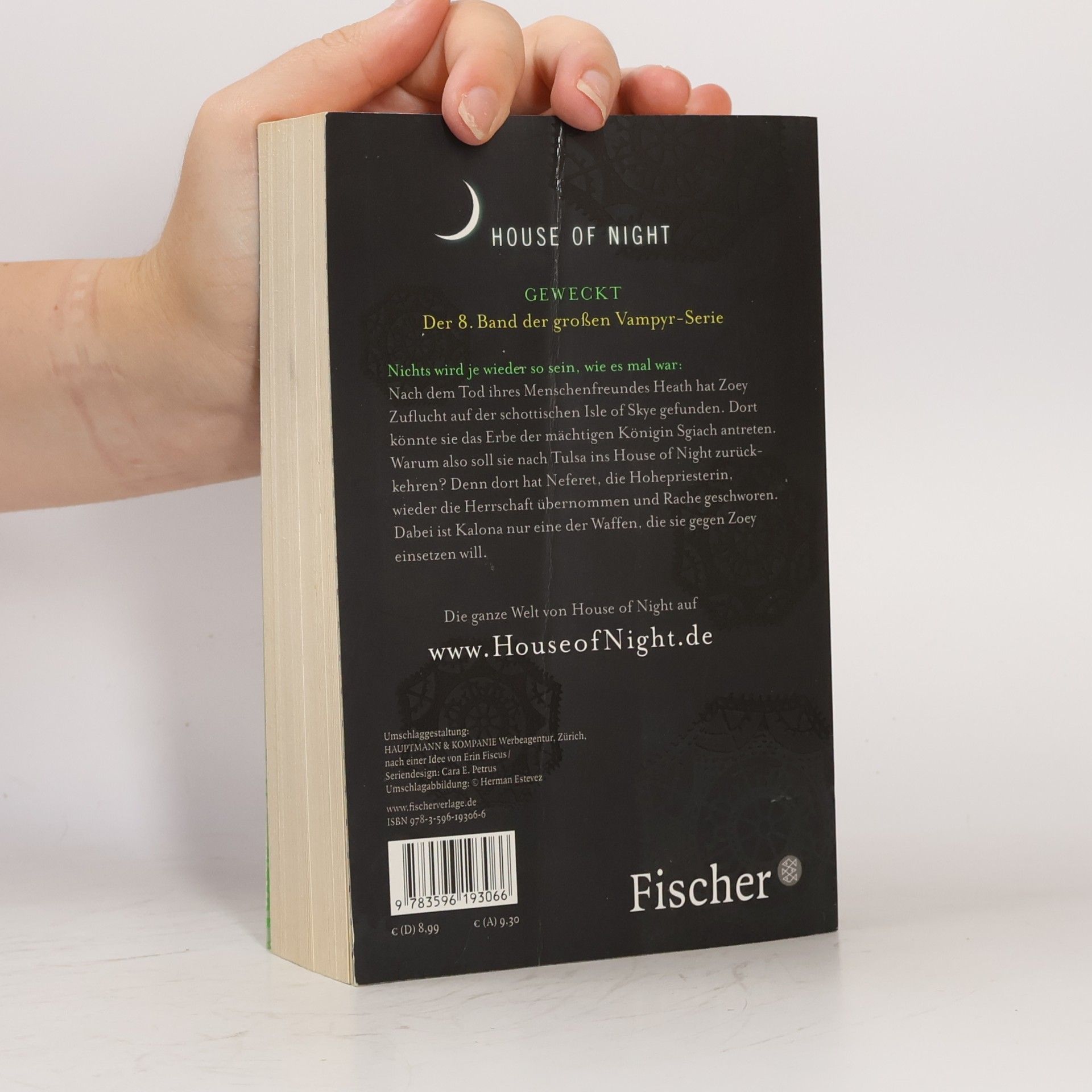 Phyllis Christine Cast House of night 8. Geweckt