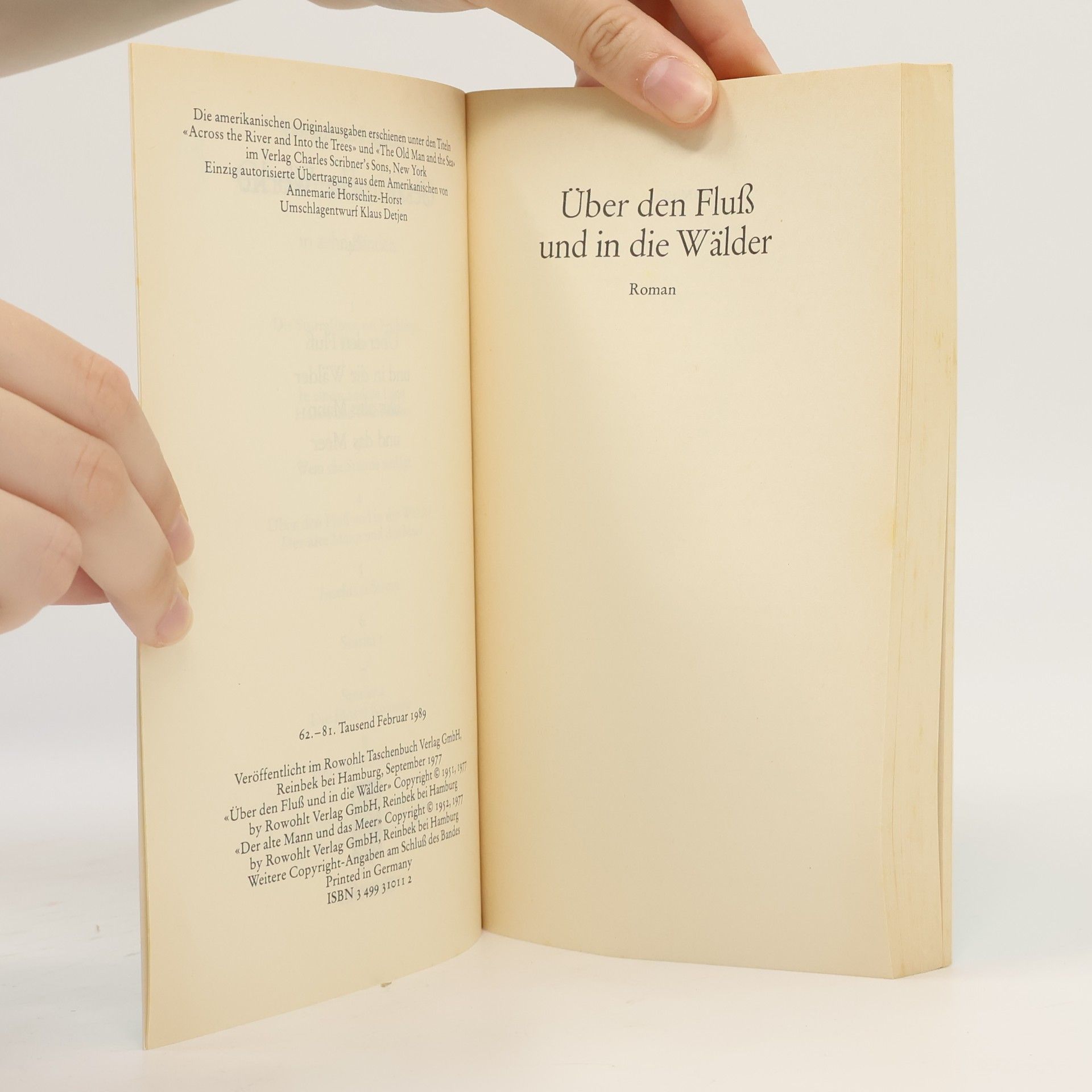 Ernest Hemingway Gesammelte Werke 4