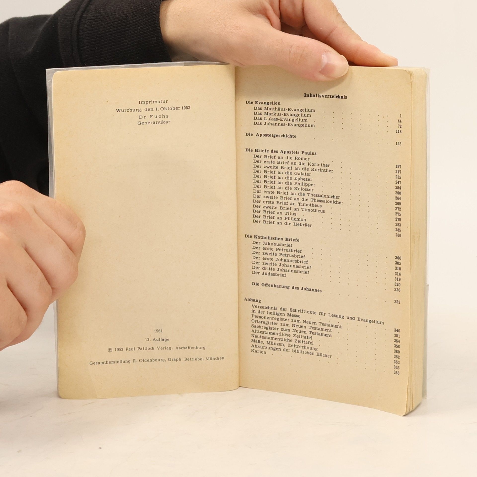 Autores varios Das Neue Testament