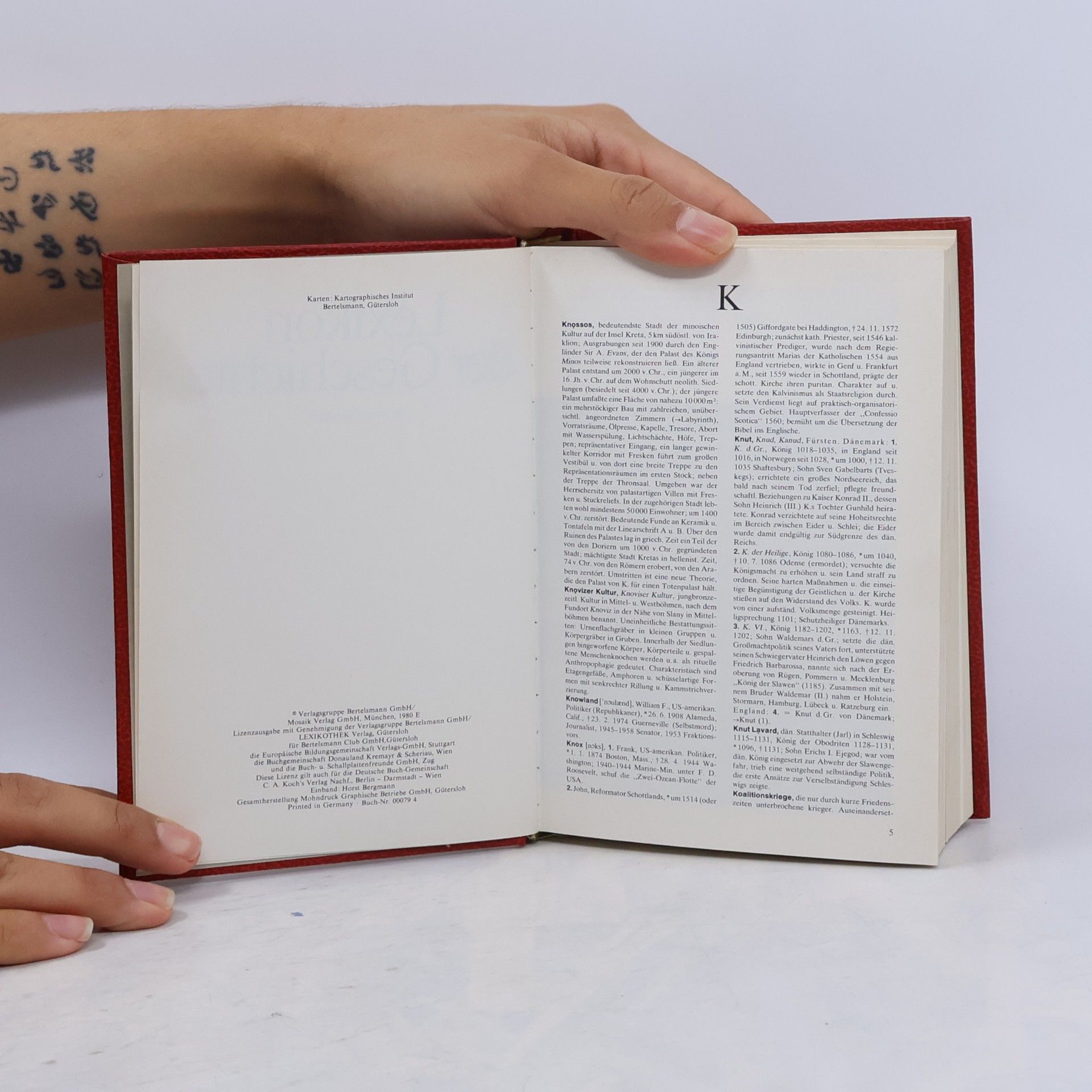 Various authors Lexikon der Geschichte. Kno-Z