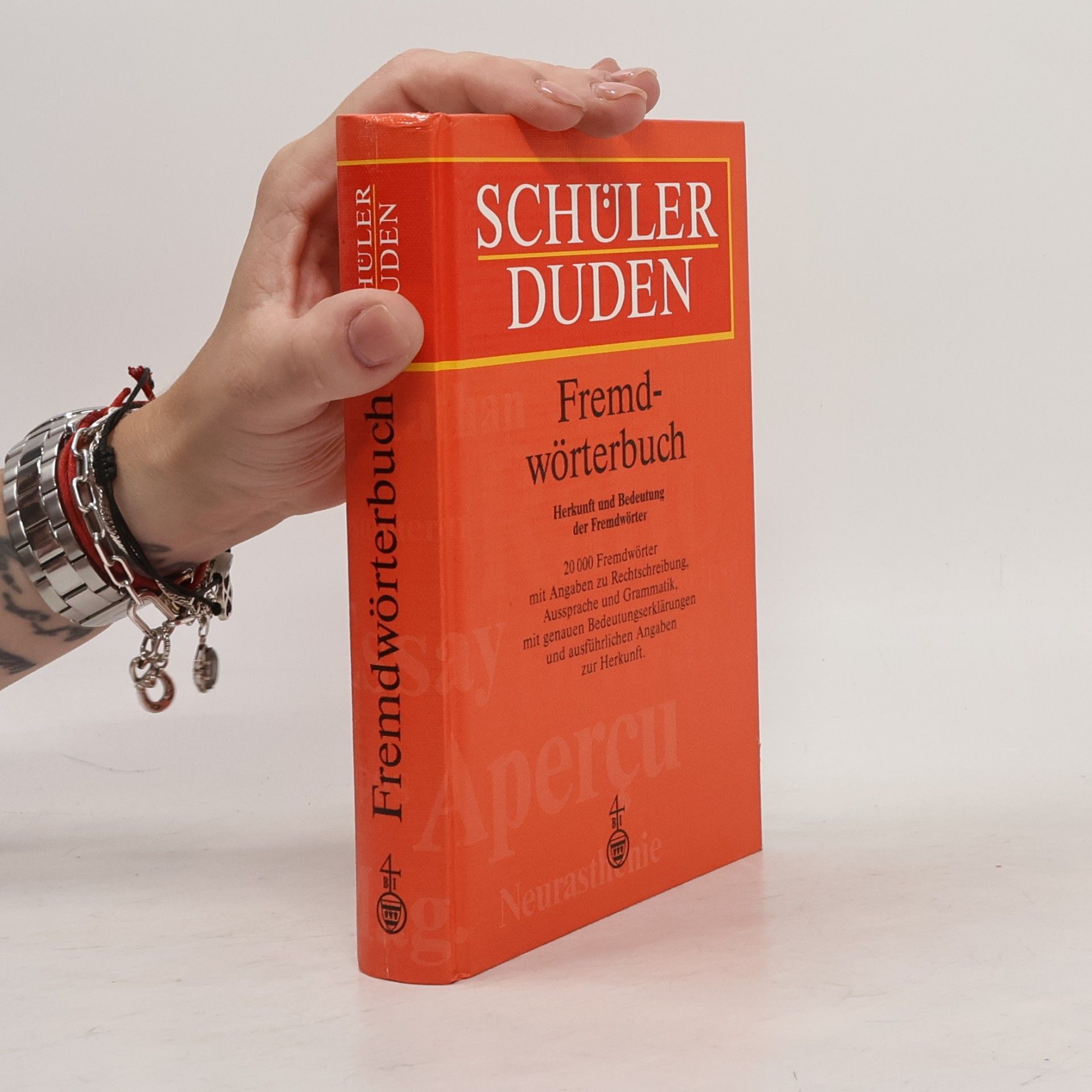 Günther Drosdowski Schülerduden, Fremdwörterbuch: Herkunft und Bedeutung der Fremdwörter