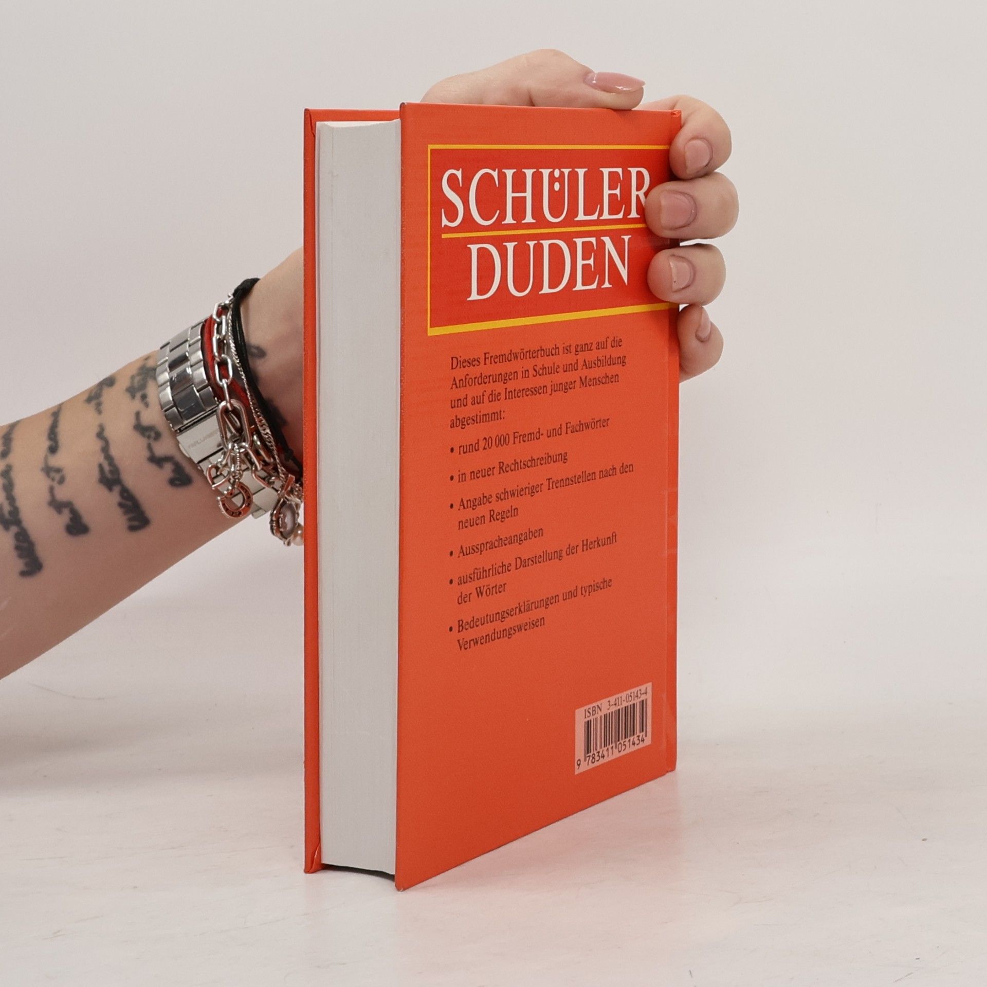 Günther Drosdowski Schülerduden, Fremdwörterbuch: Herkunft und Bedeutung der Fremdwörter