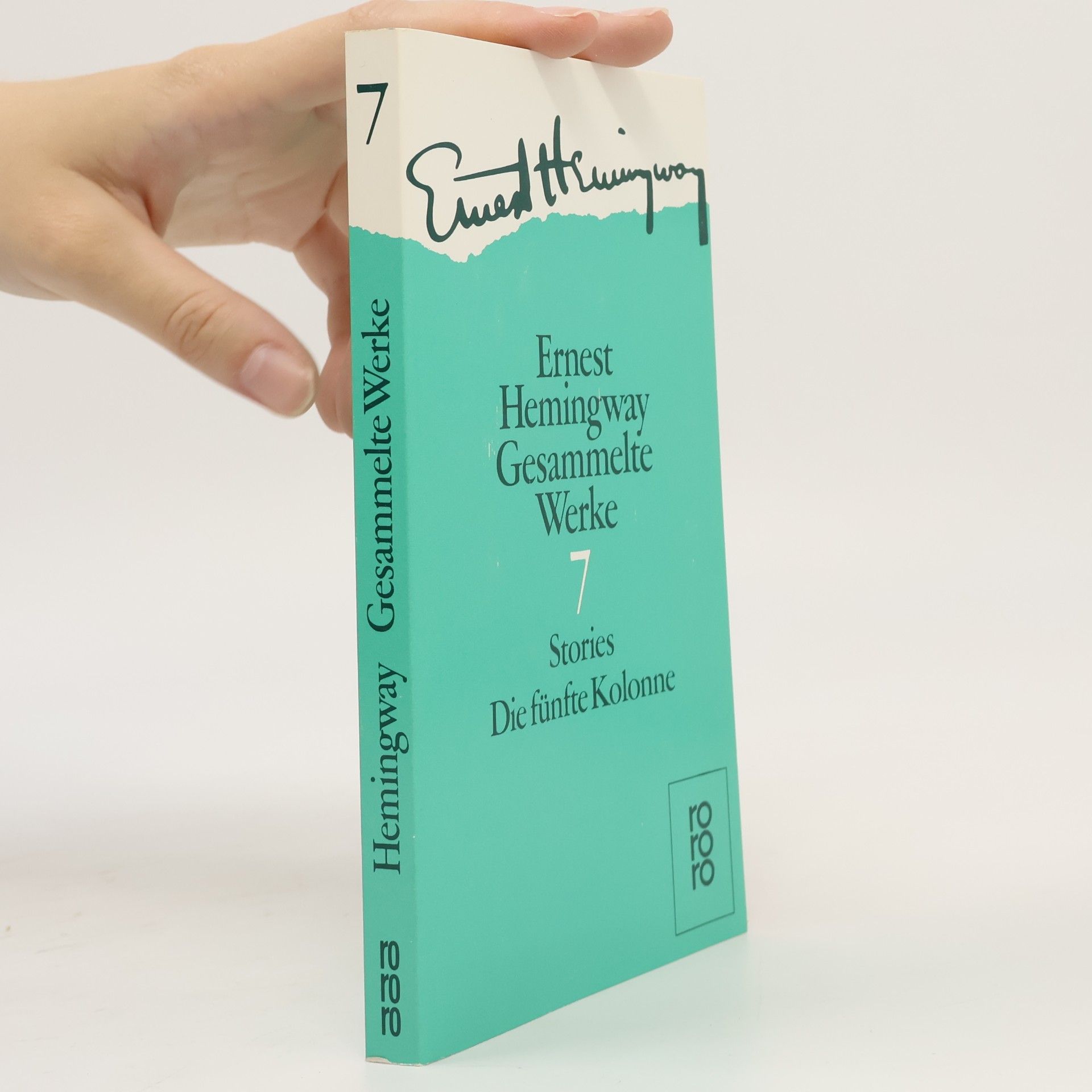 Ernest Hemingway Gesammelte Werke 7