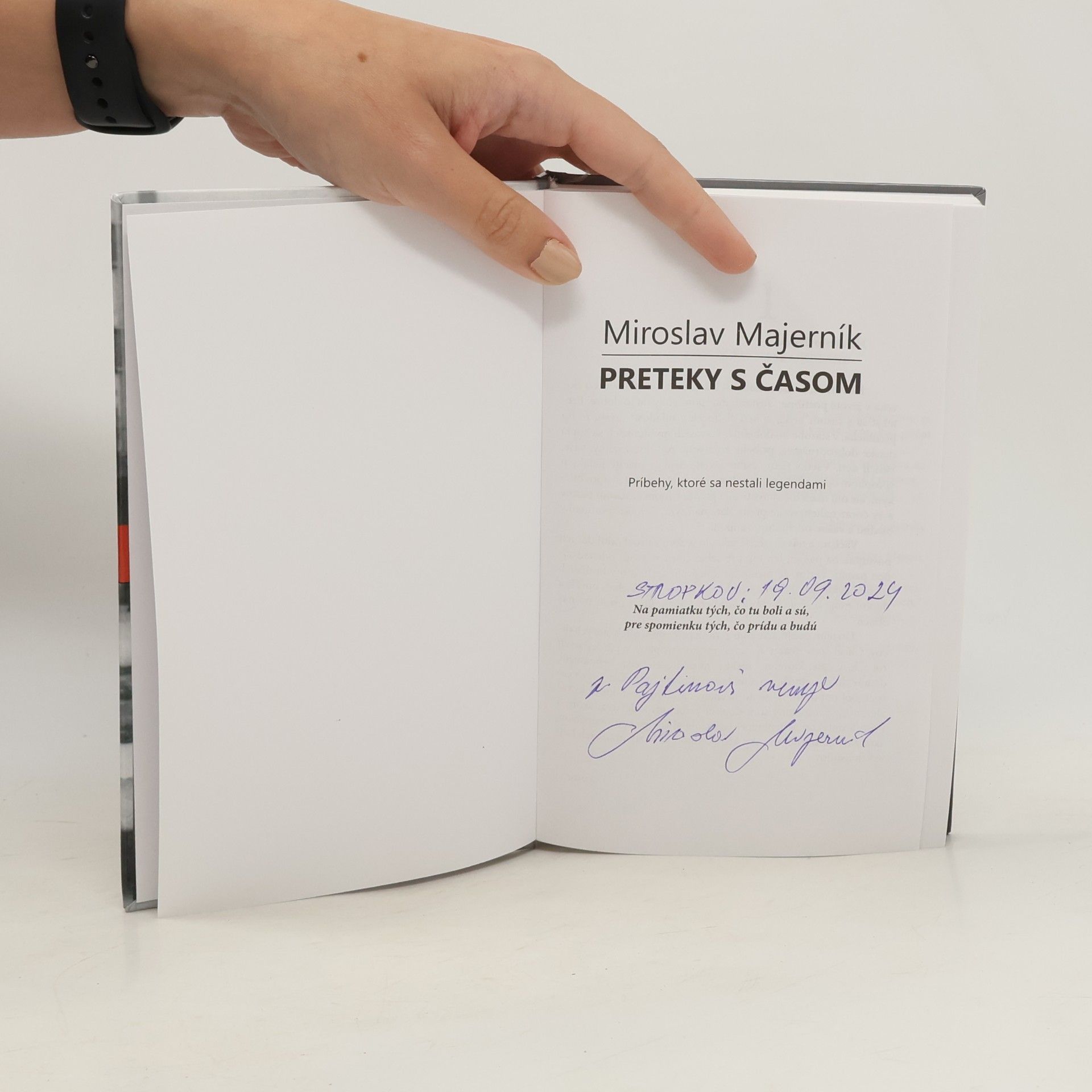 Miroslav Majerník Preteky s časom
