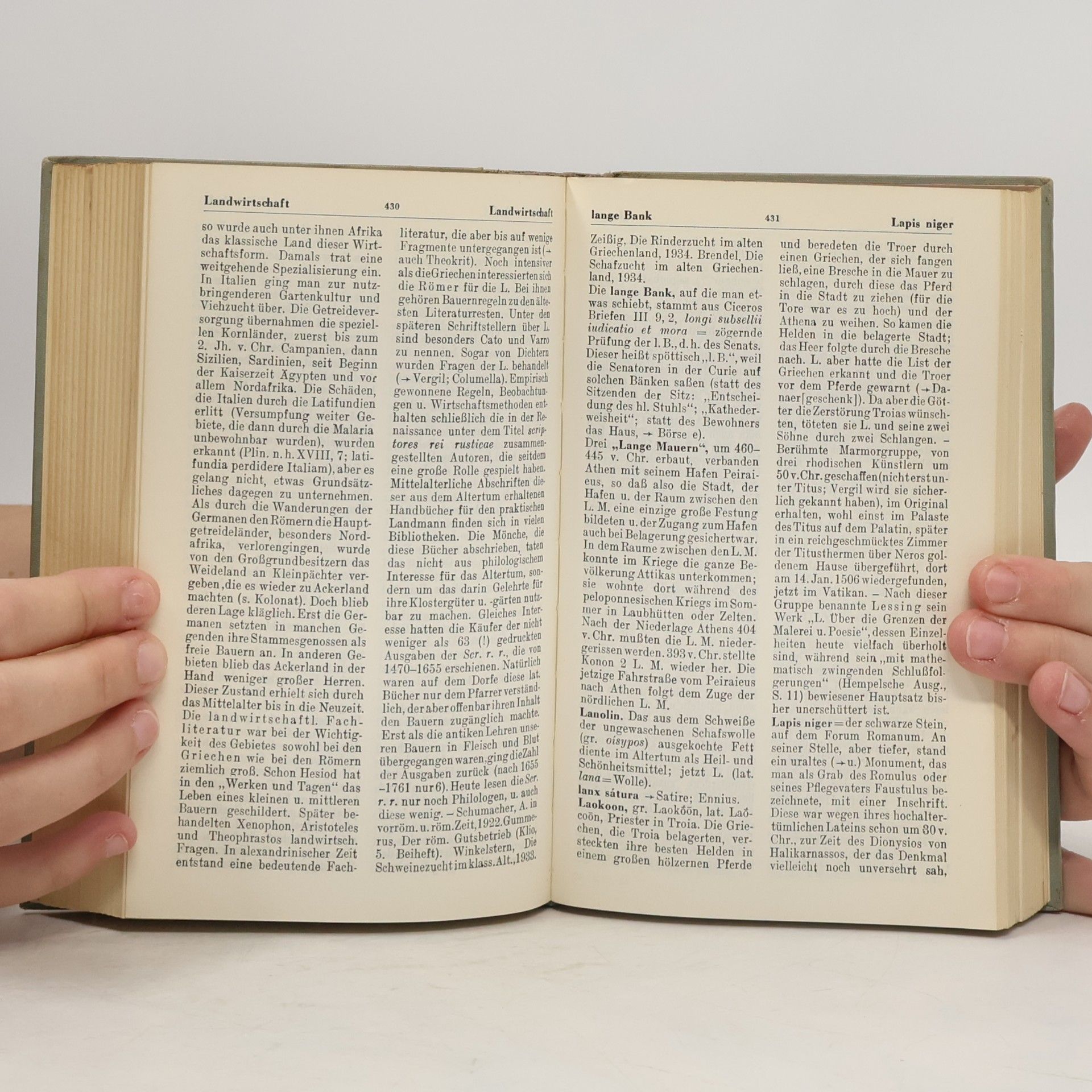 Hans Lamer Wörterbuch der Antike