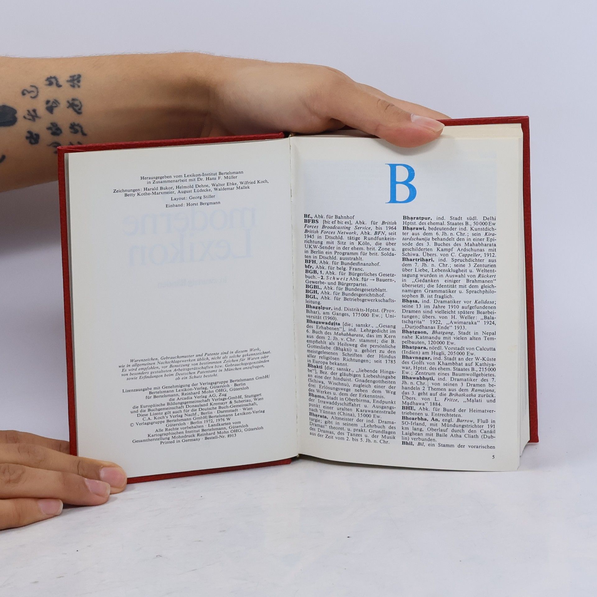 Autorenkollektiv Das moderne Lexikon 3. Bf-Cha