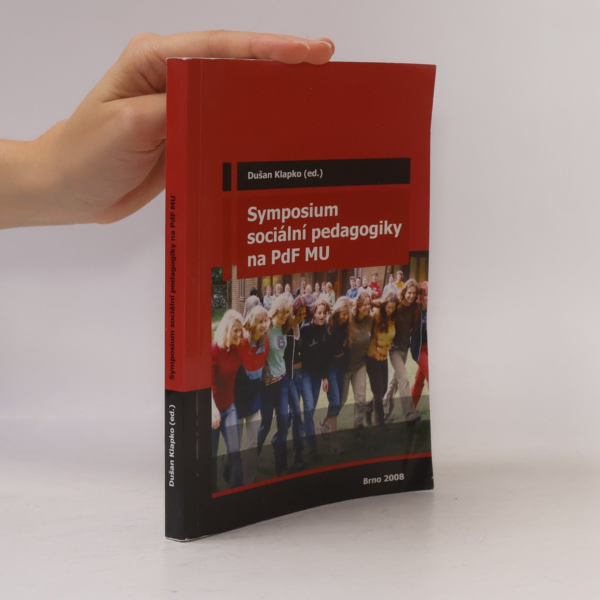 Dušan Klapko Symposium sociální pedagogiky na Pdf MU