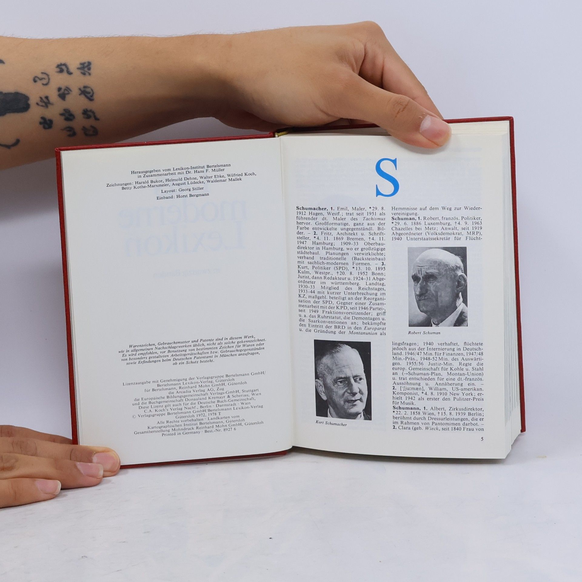Collectif d'auteurs Das Moderne Lexikon 17. Schum-Stech