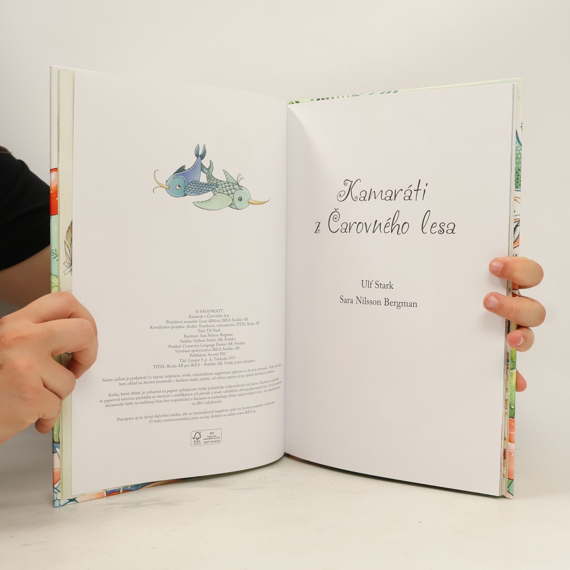 Ulf Stark Kamaráti z Čarovného lesa