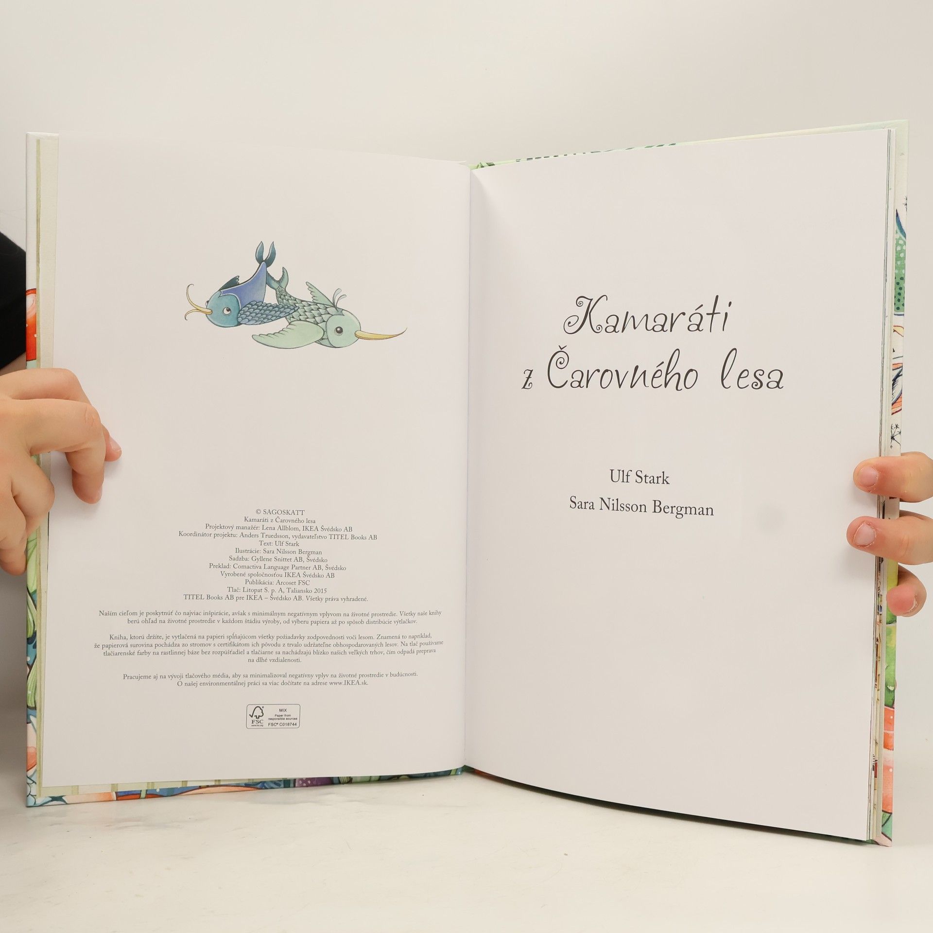 Ulf Stark Kamaráti z Čarovného lesa