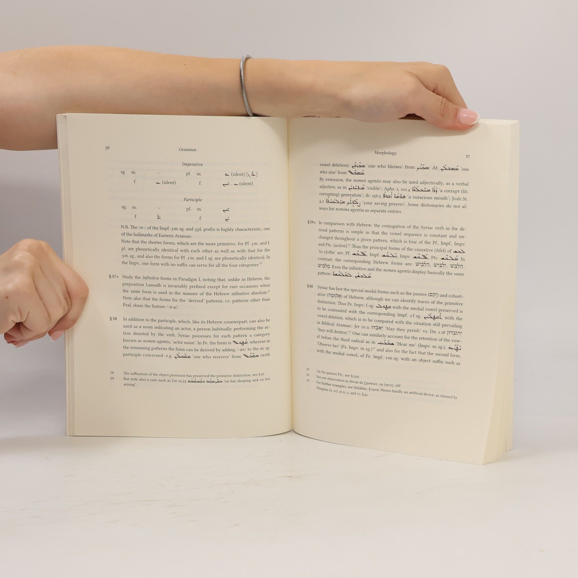 Takamitsu Muraoka Subsidia Et Instrumenta Linguarum Orientis - 6: Classical Syriac for Hebraists