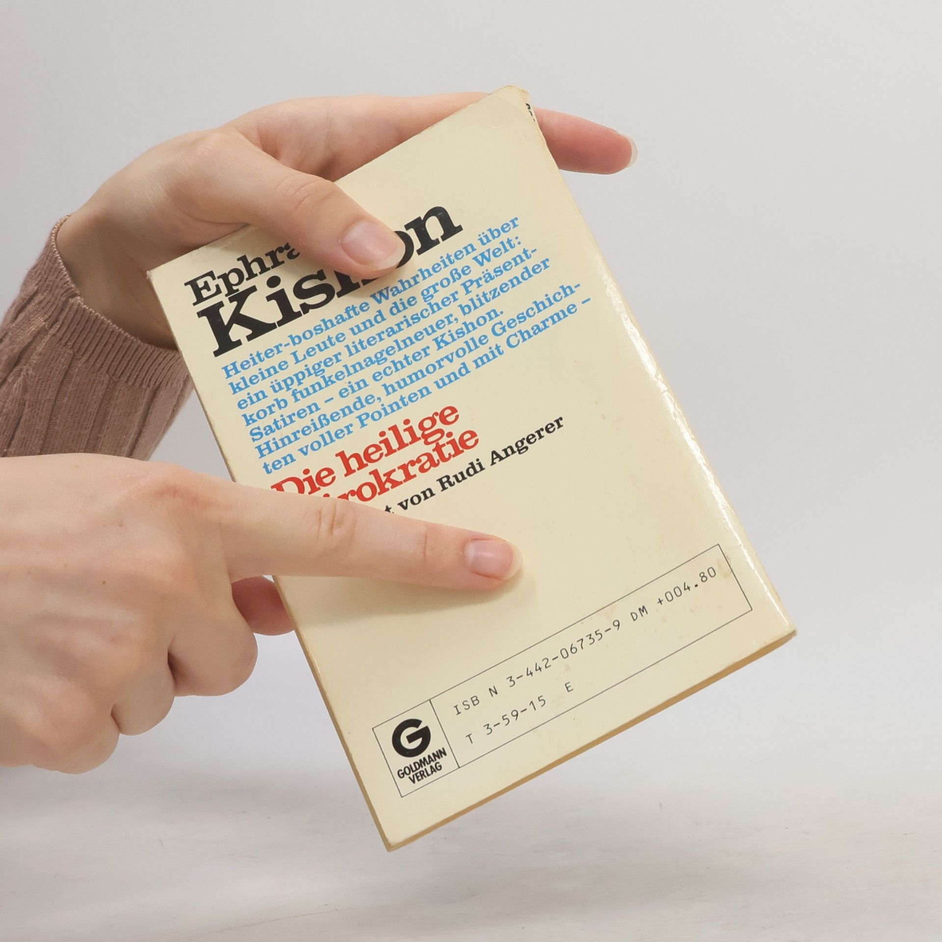 Ephraim Kishon Das Kamel im Nadelöhr