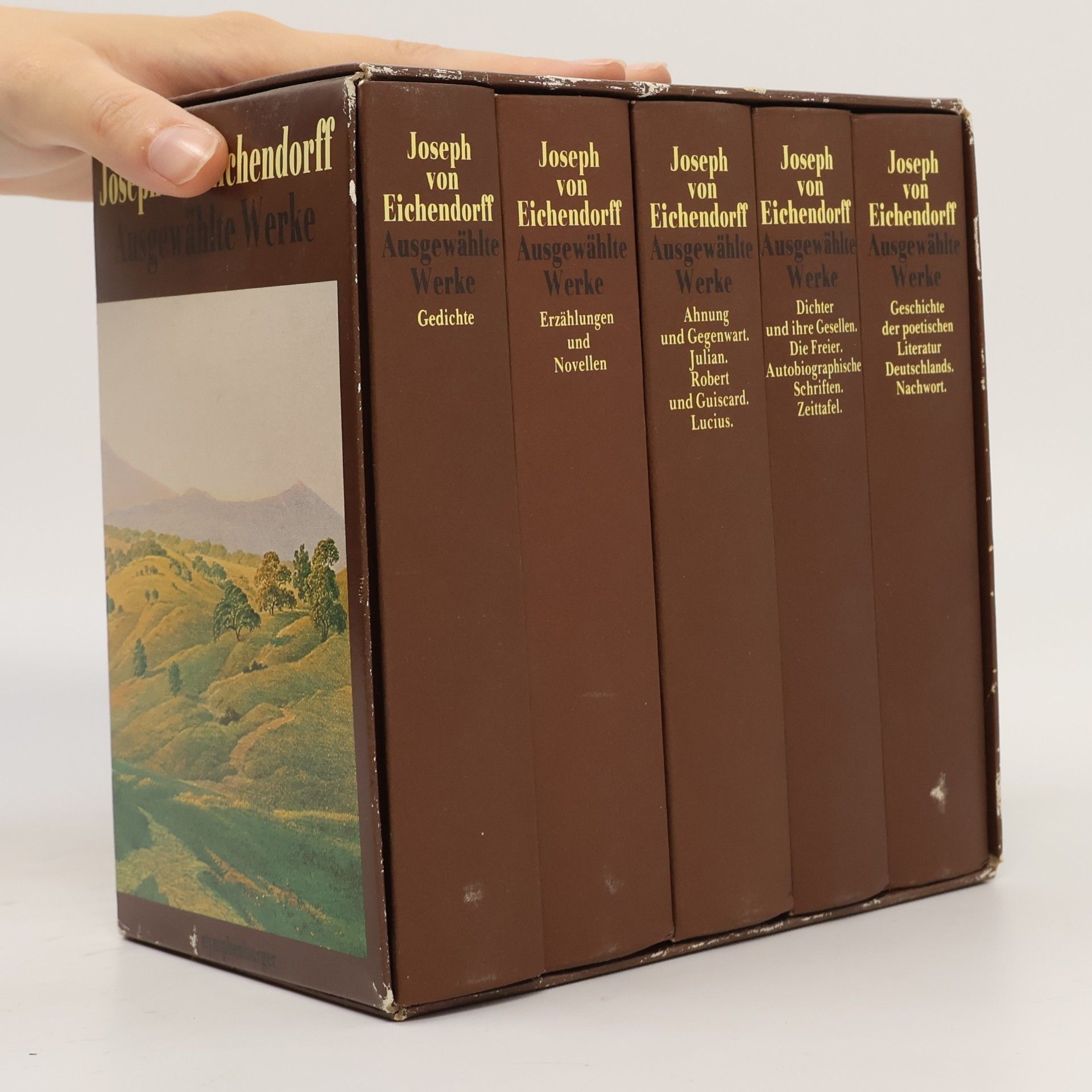 Joseph von Eichendorff Ausgewahlte werke. Band 1-5