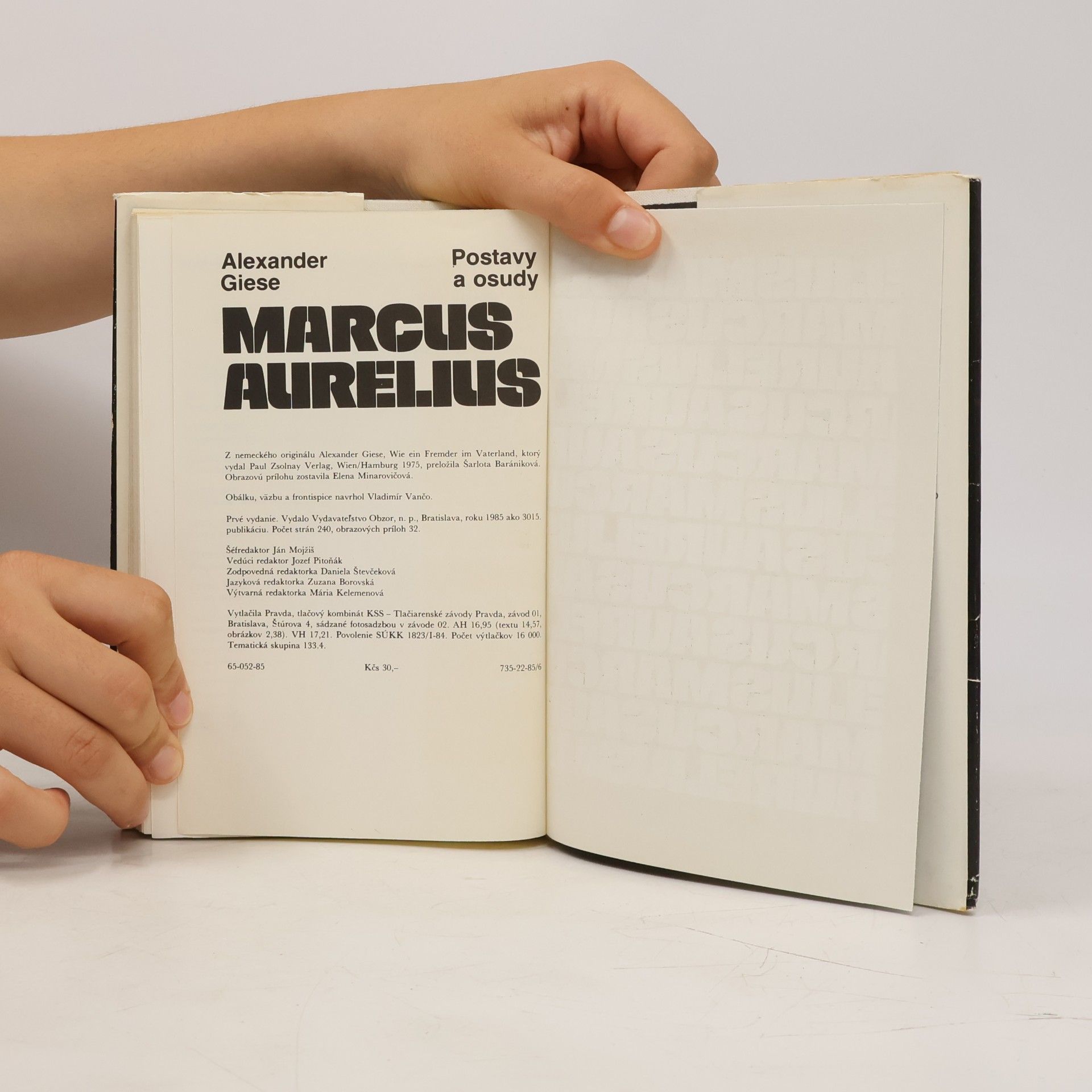 Alexander Giese Marcus Aurelius