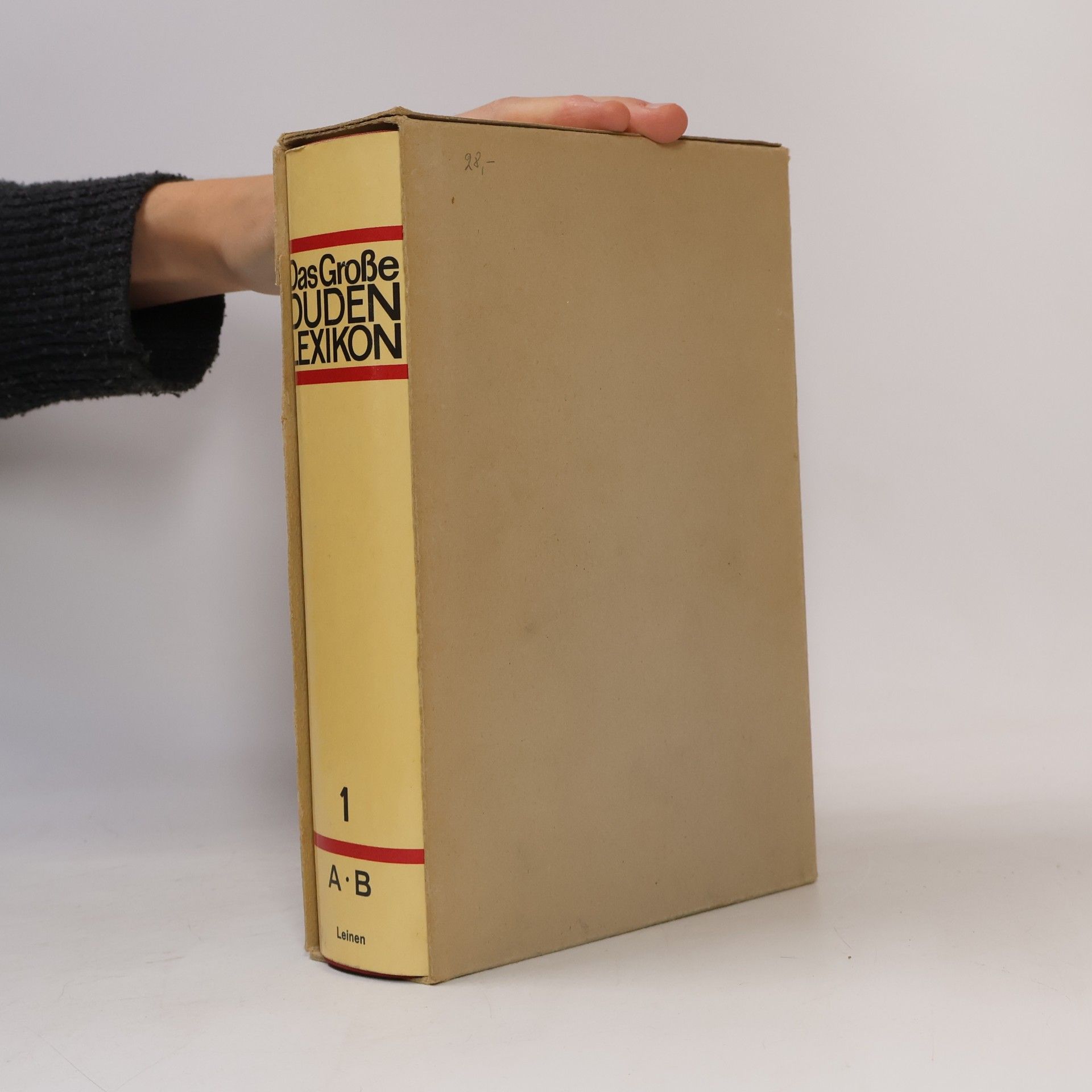 Various authors Das Große Duden Lexikon 1. A-B