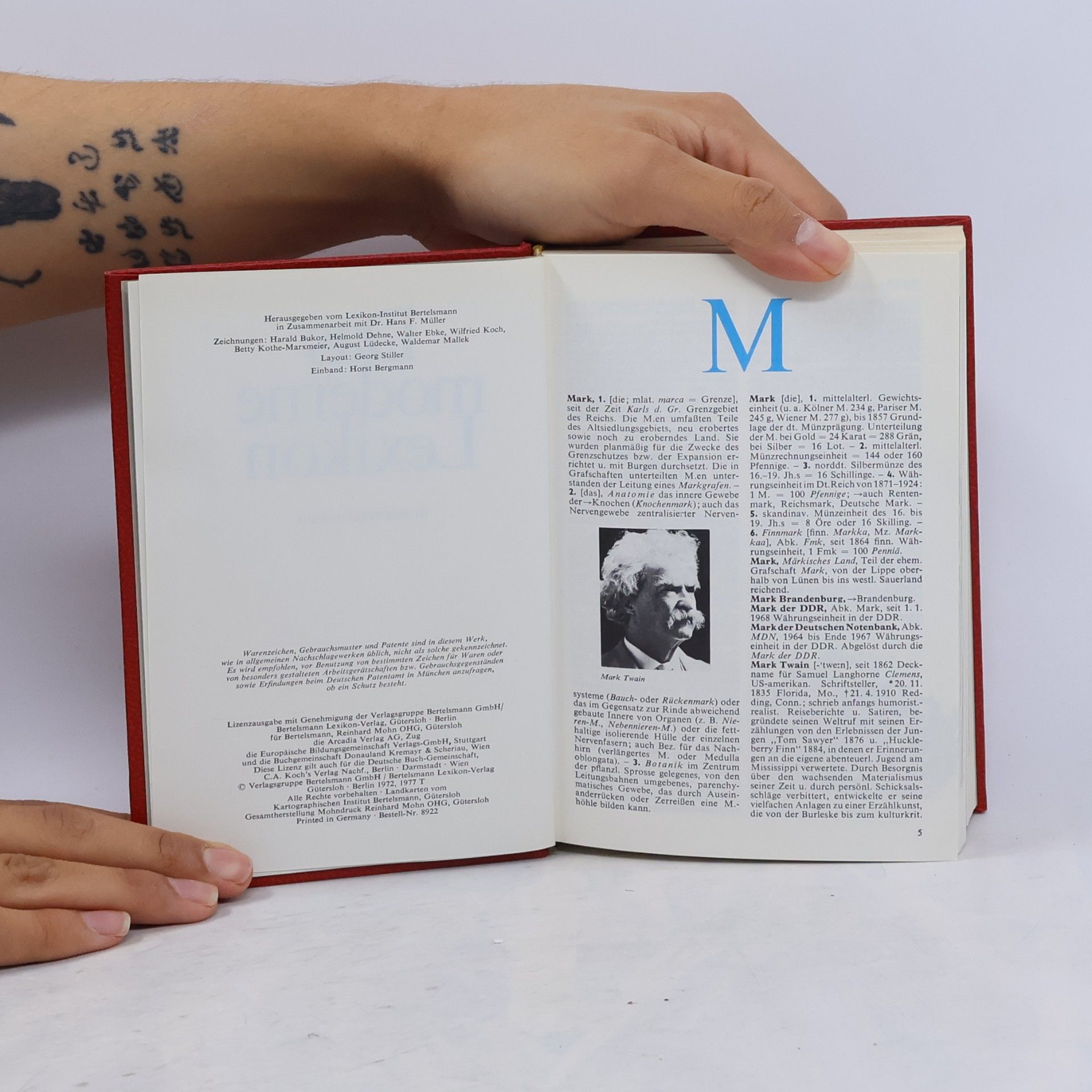 Kolektív autorov Das moderne Lexikon 12. Mark-Musg