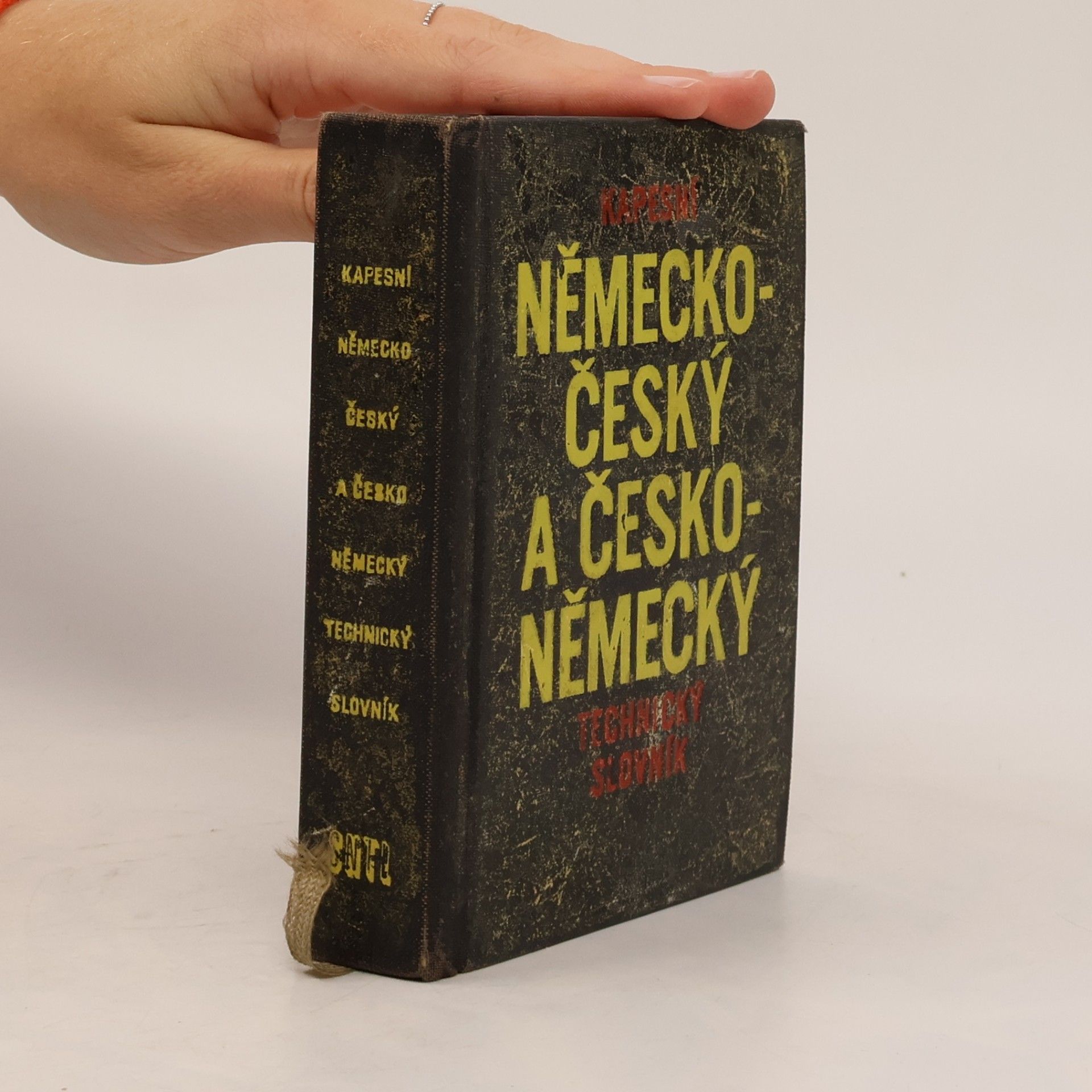 Autorenkollektiv Kapesní německo-český a česko-německý technický slovník