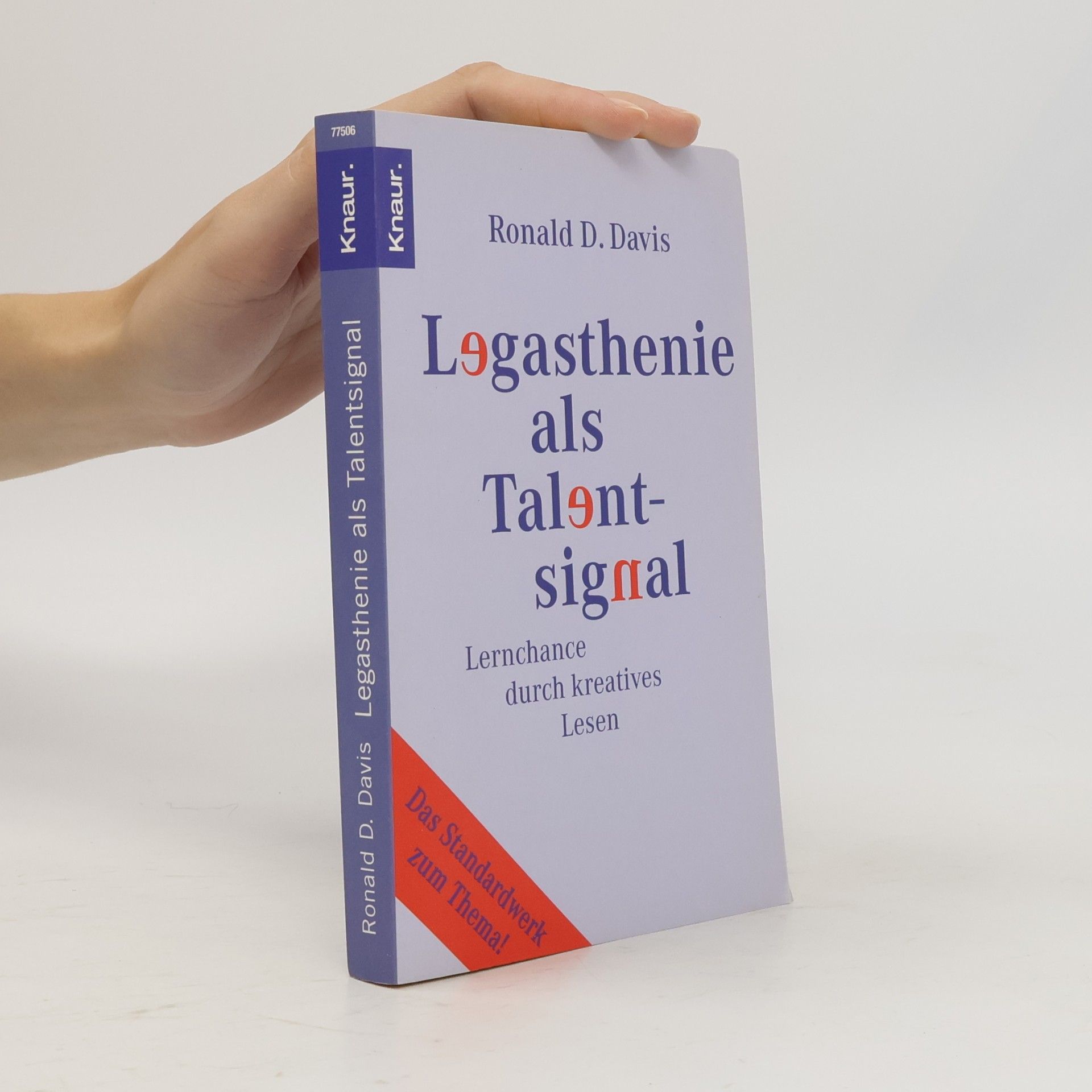Ronald D. Ronald Dell Davis Legasthenie als Talentsignal