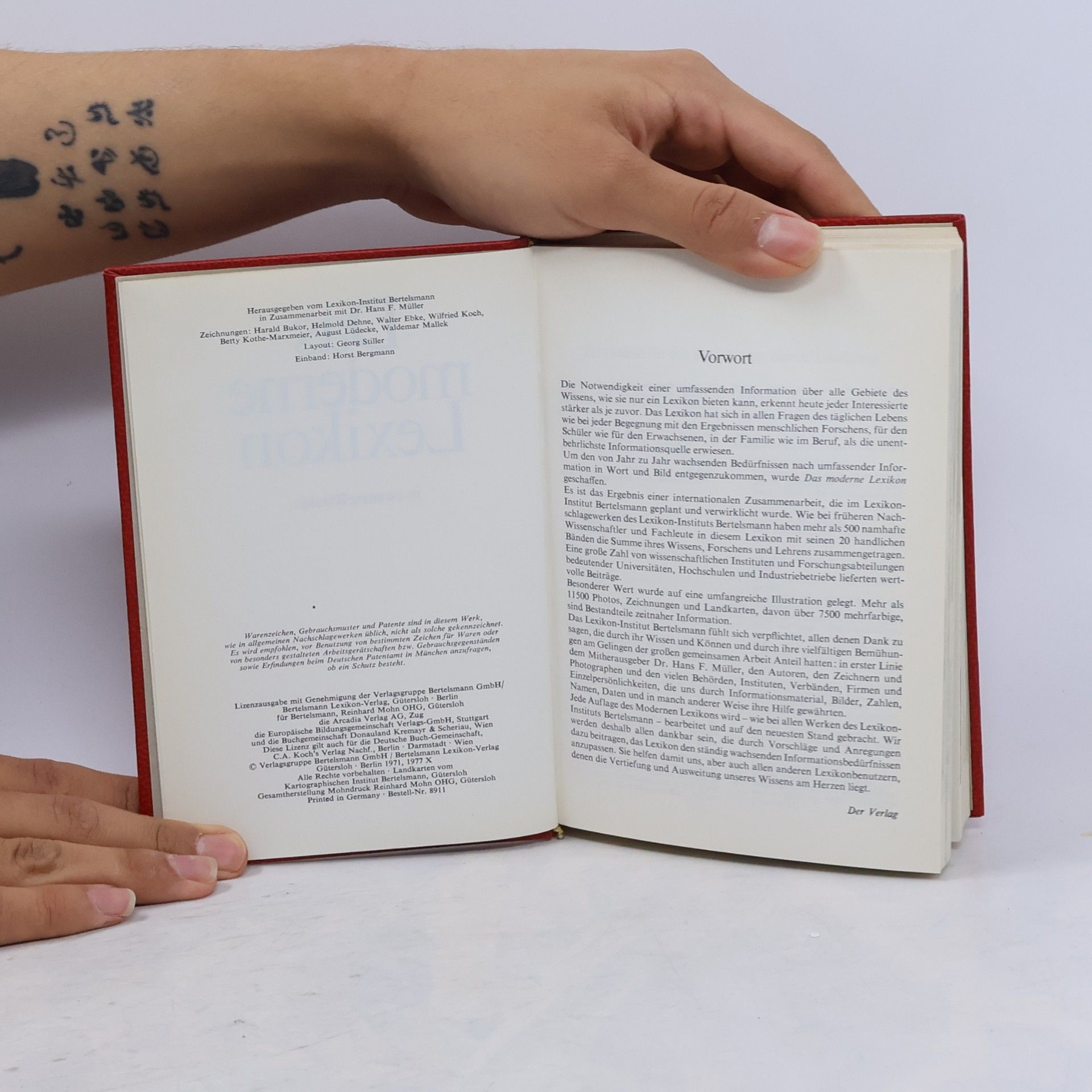 Collectif d'auteurs Das moderne Lexikon 1. A-Art