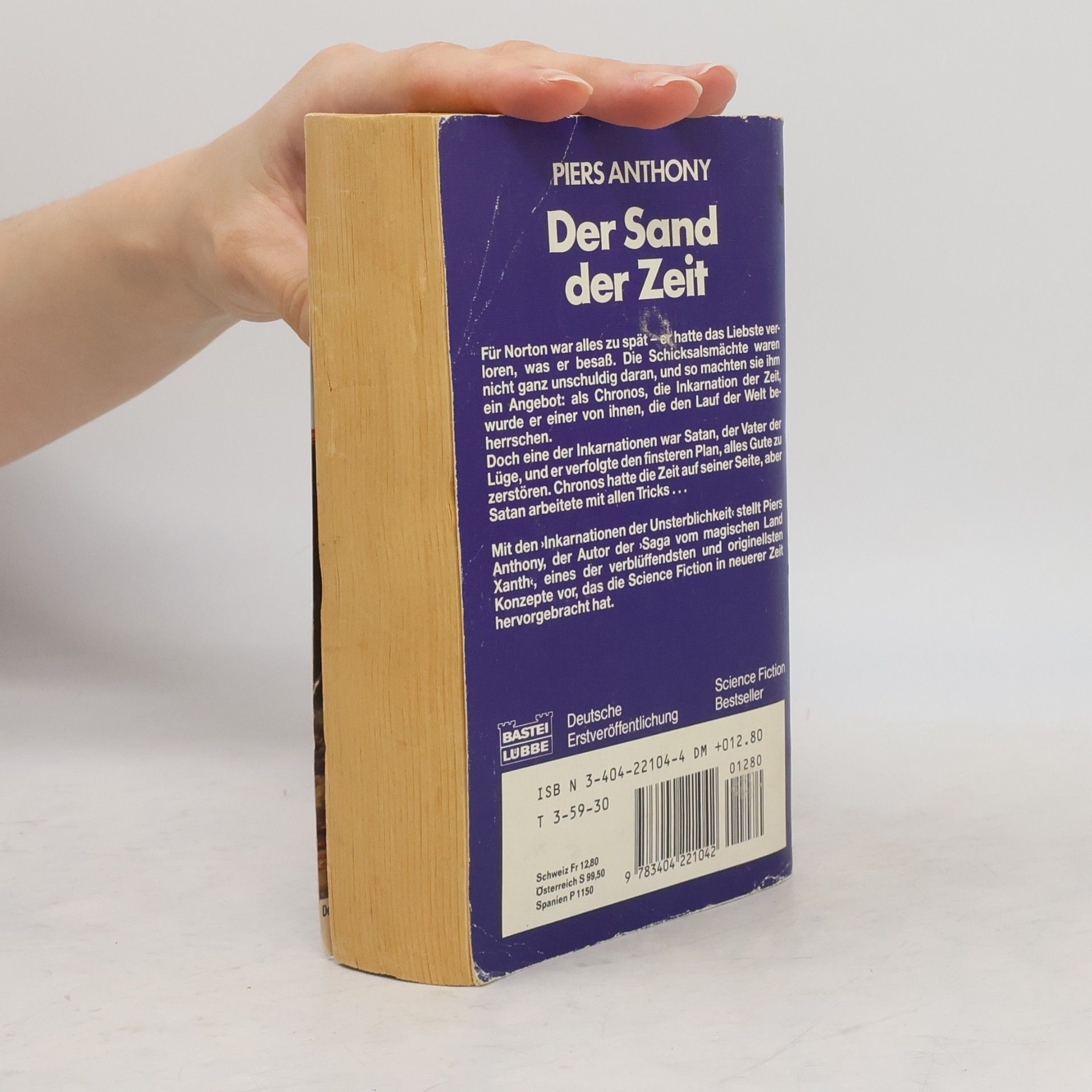 Piers Anthony Der Sand der Zeit. Die Inkarnationen der Unsterblichkeit
