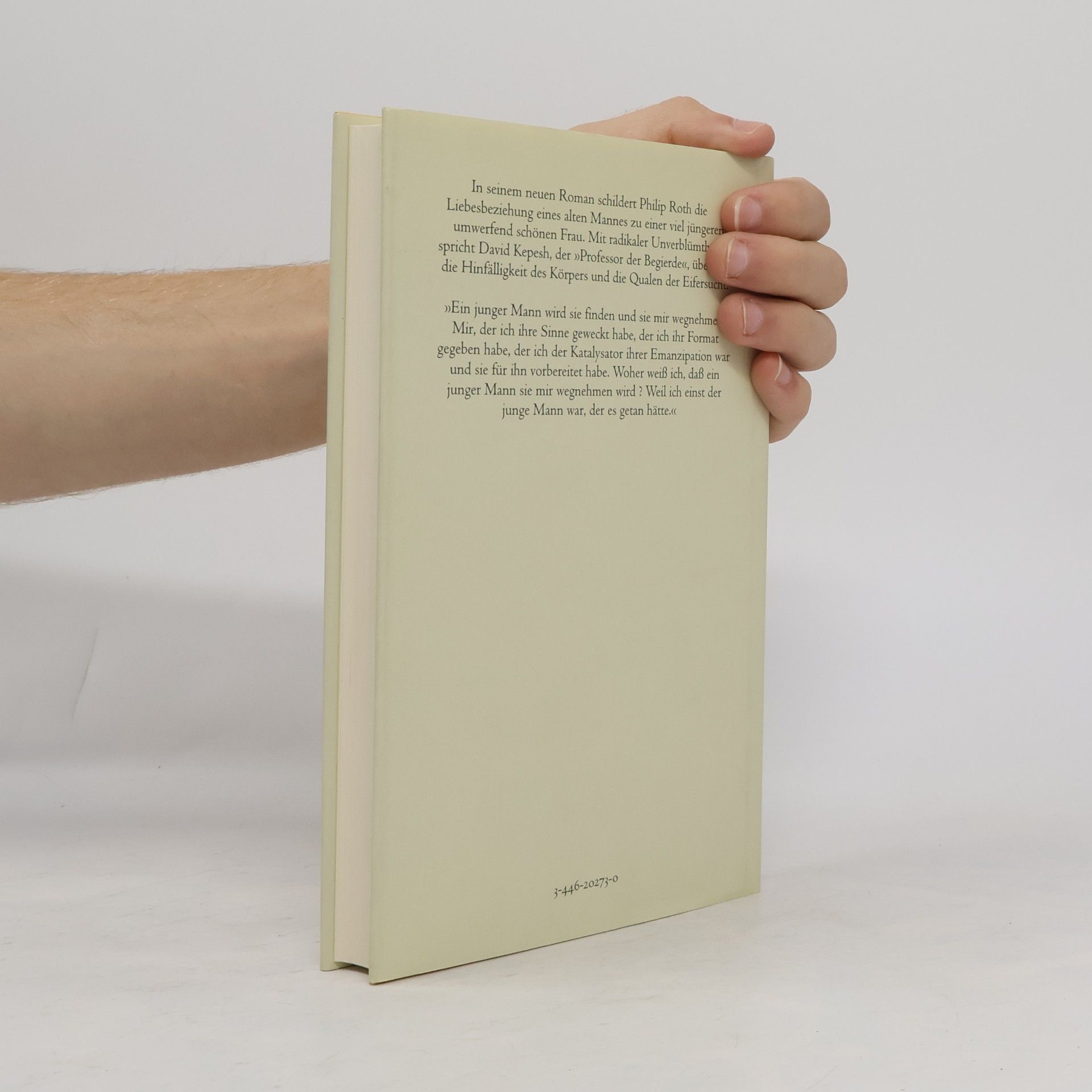 Philip Roth Das sterbende Tier
