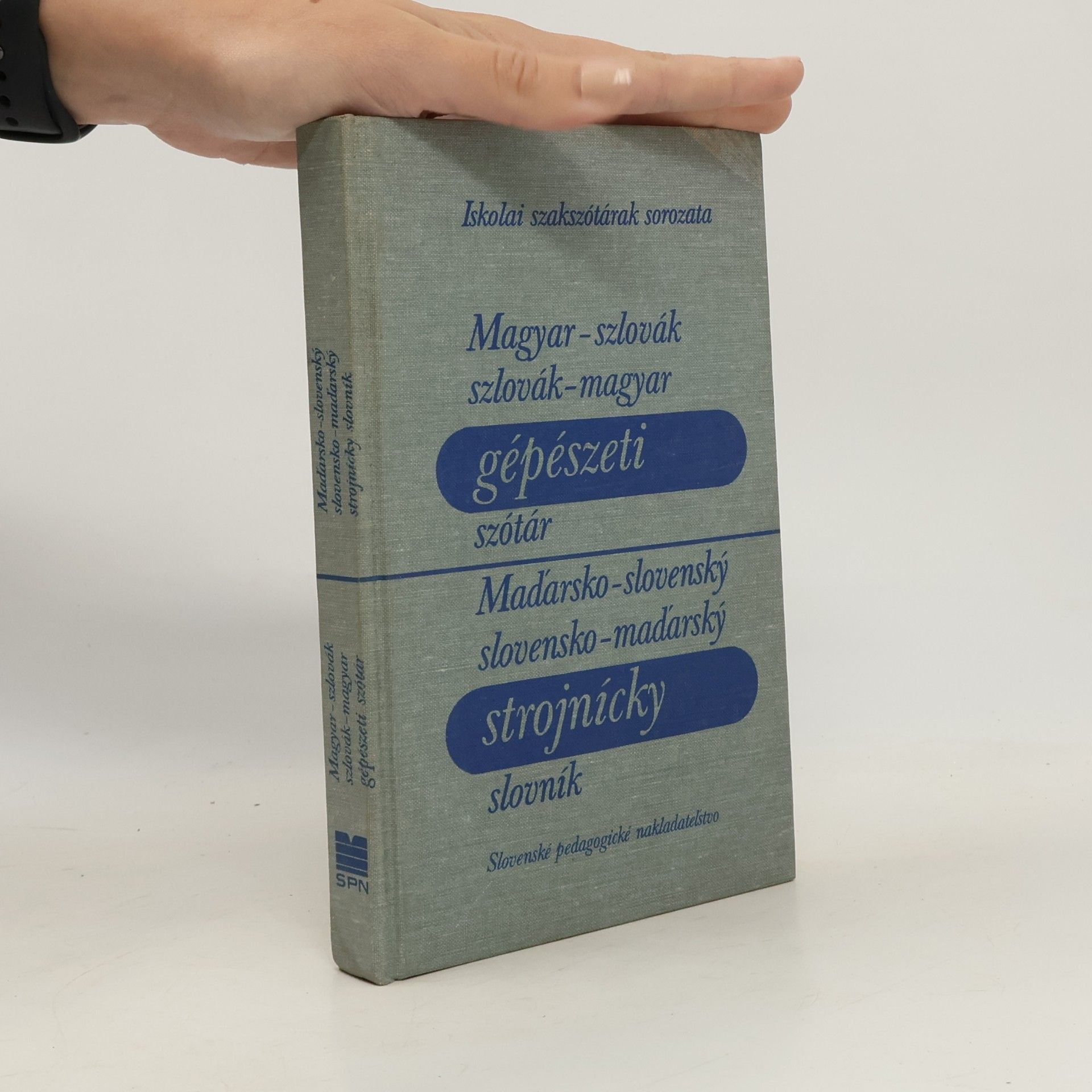 Dénes Lukovics Iskolai szakszótárak sorozata: Magyar-szlovák, szlovák-magyar gépészeti szótár