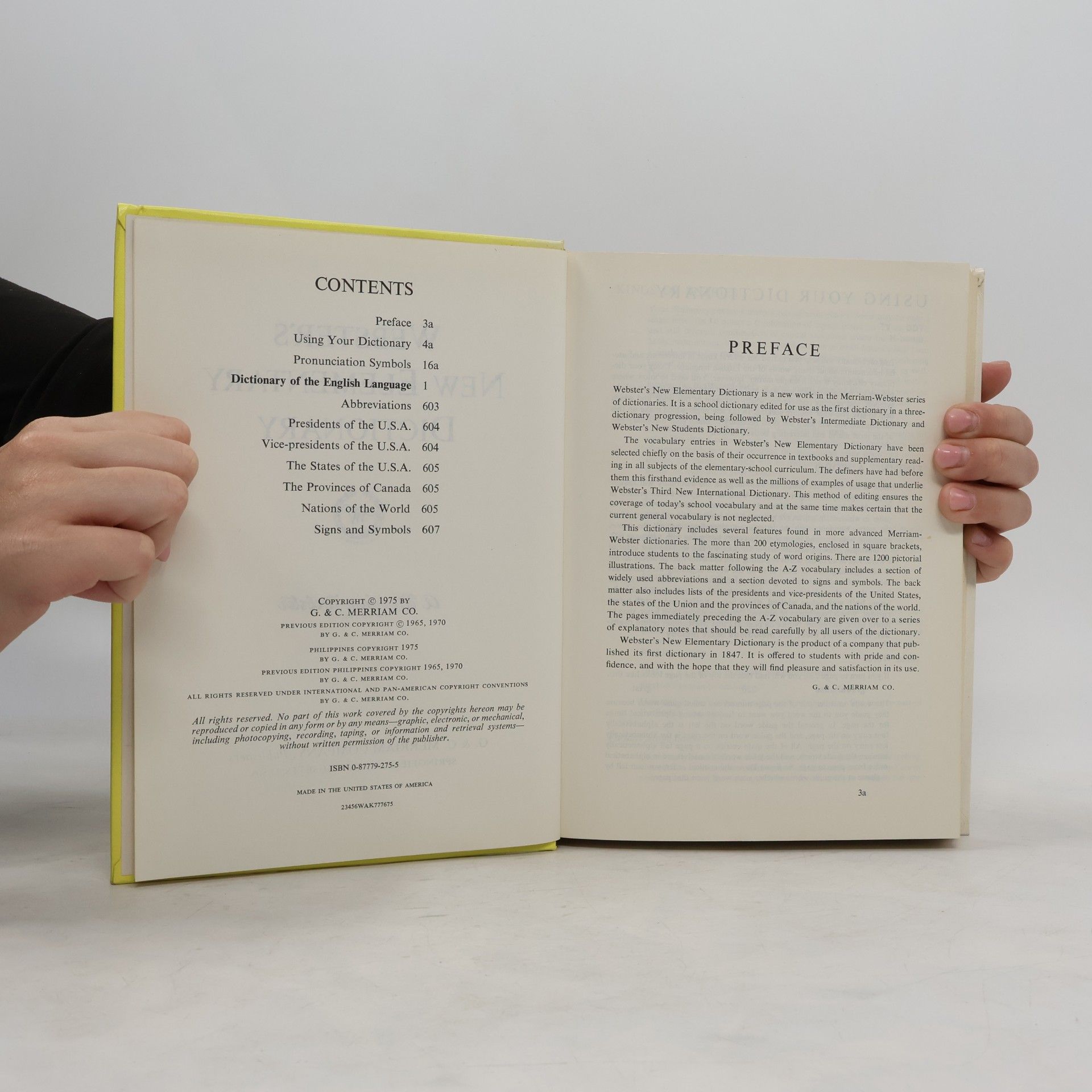 Merriam-Webster Webster's New Elementary Dictionary