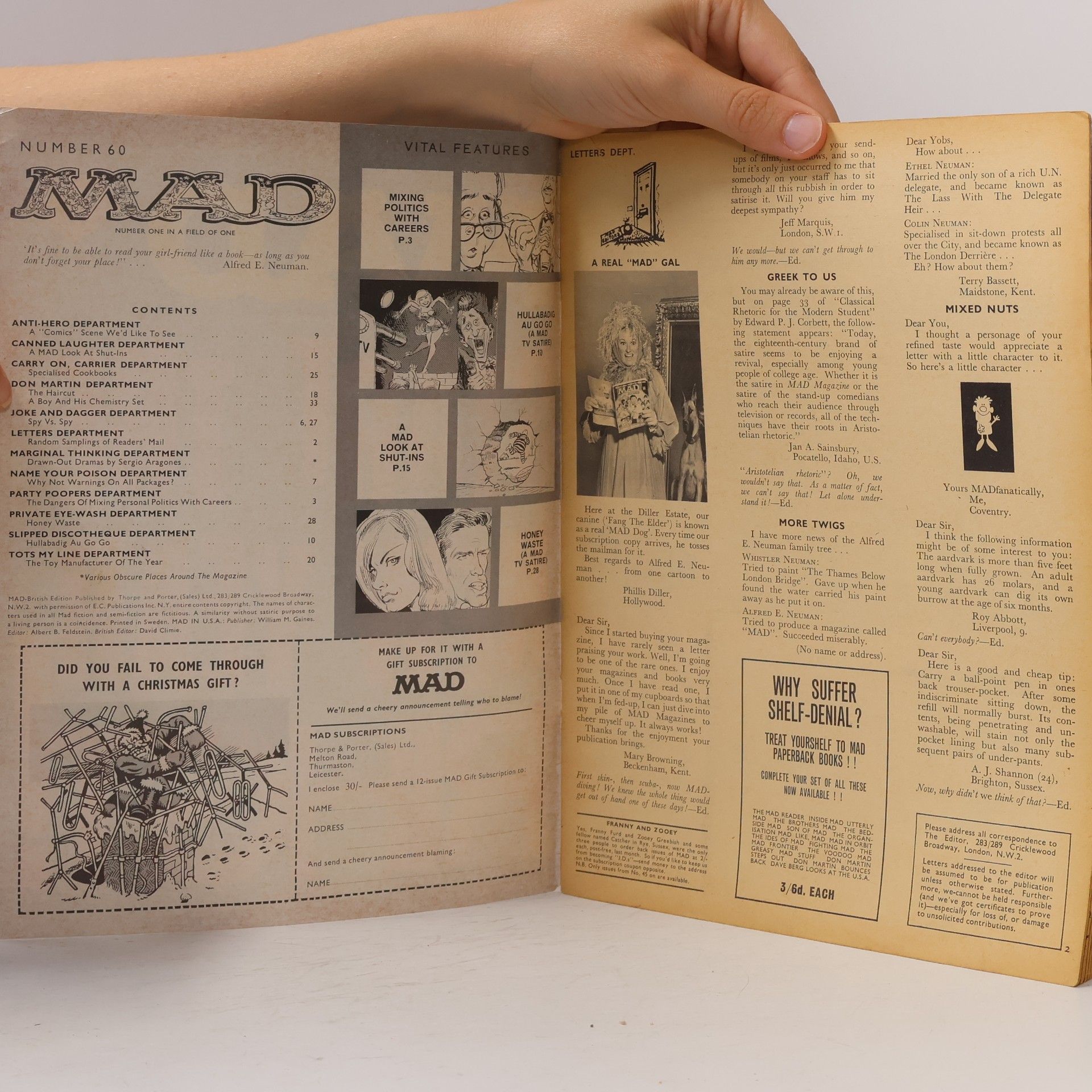 Various authors Mad No. 60