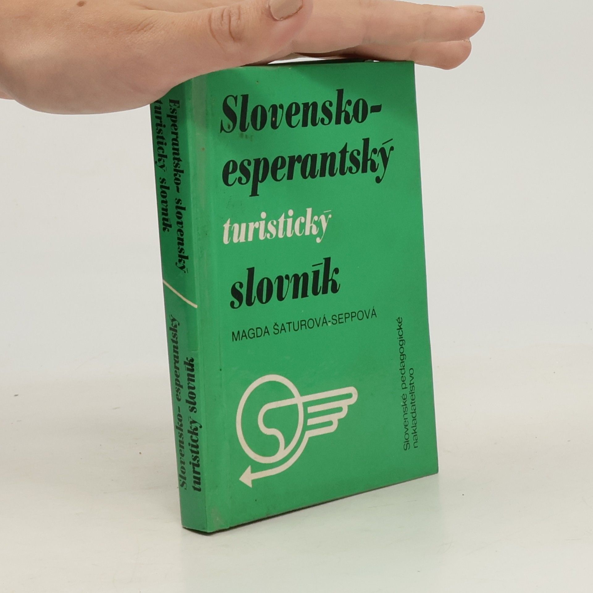 Magda Šaturová-Seppová Slovensko-esperantský turistický slovník ; Esperantsko-slovenský turistický slovník