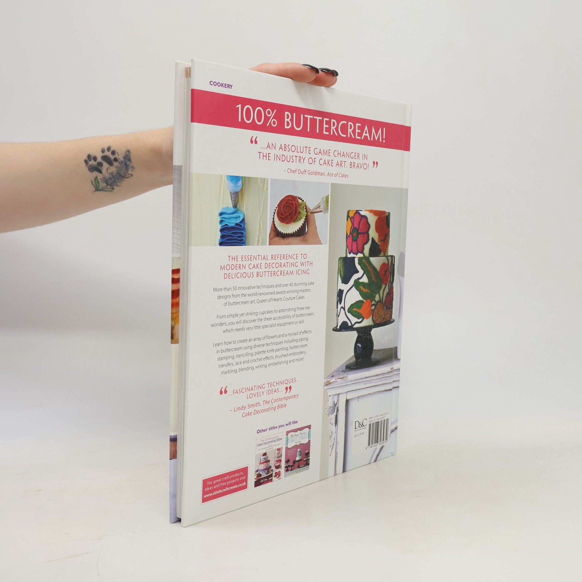 Christina Ong The contemporary buttercream bible : the complete practical guide to cake decorating with buttercream icing